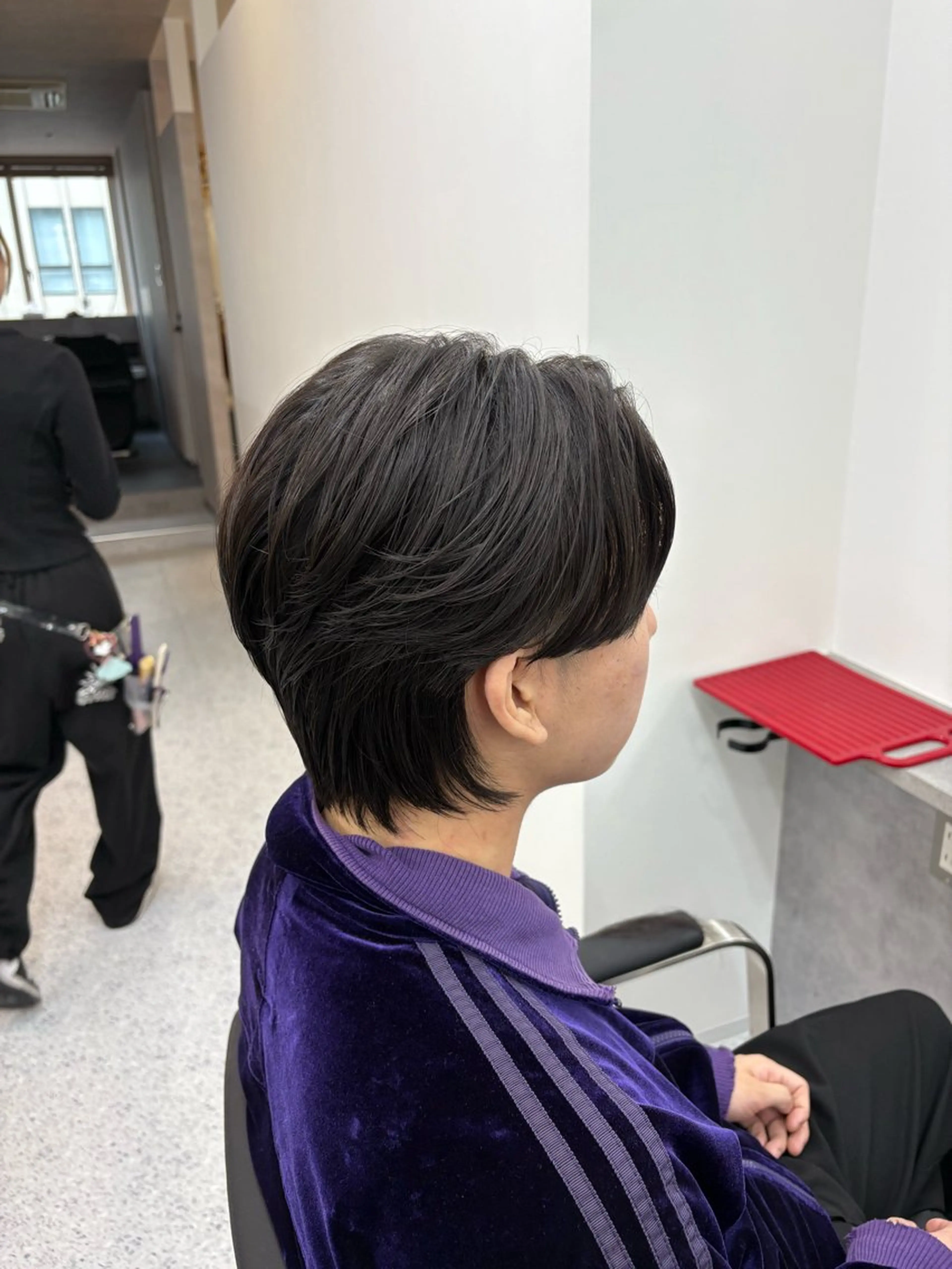 メンズ ハイトーン/ダブル カラー/akihoのヘアスタイル