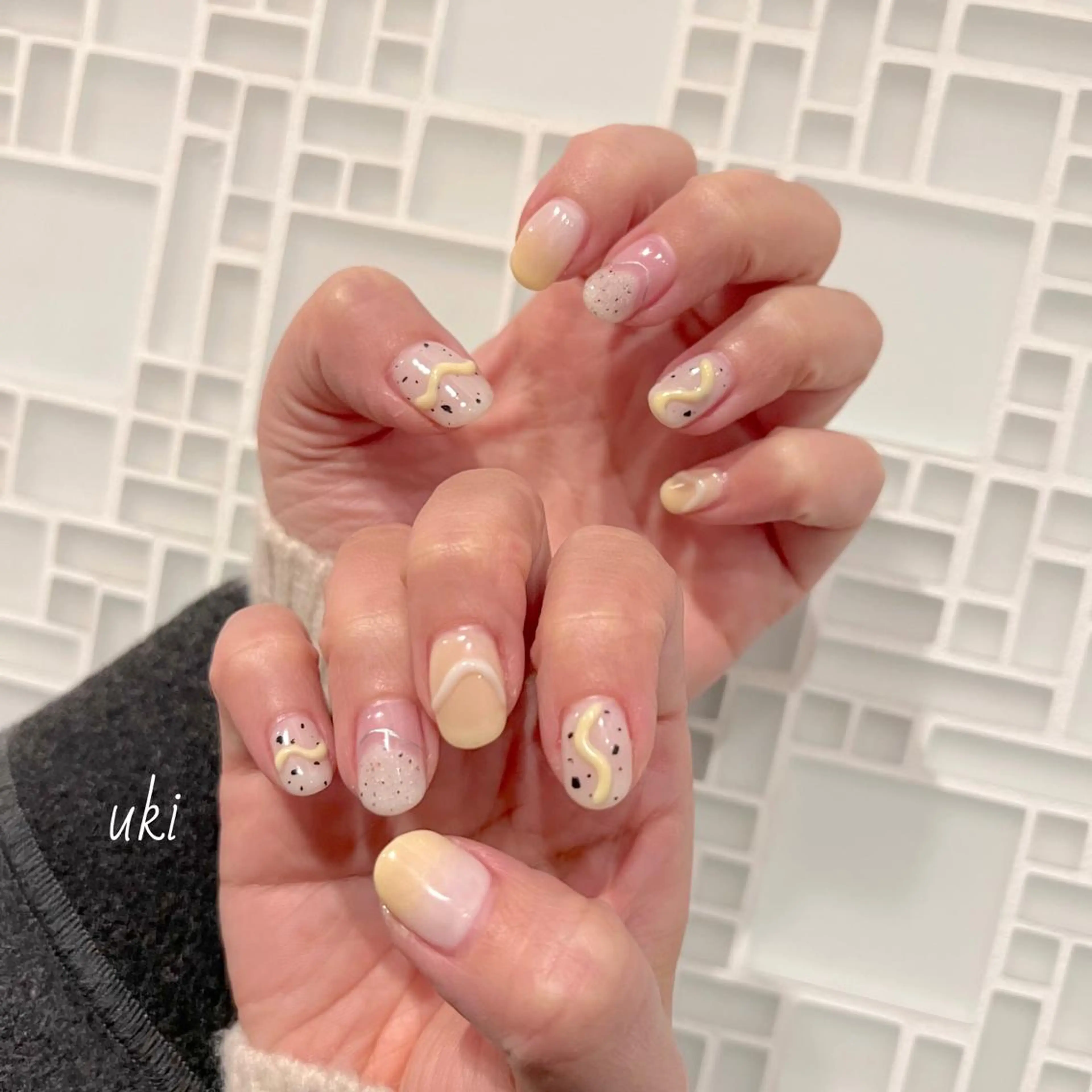 ネイル ハンドネイル Ameri nail /UKIのネイルデザイン