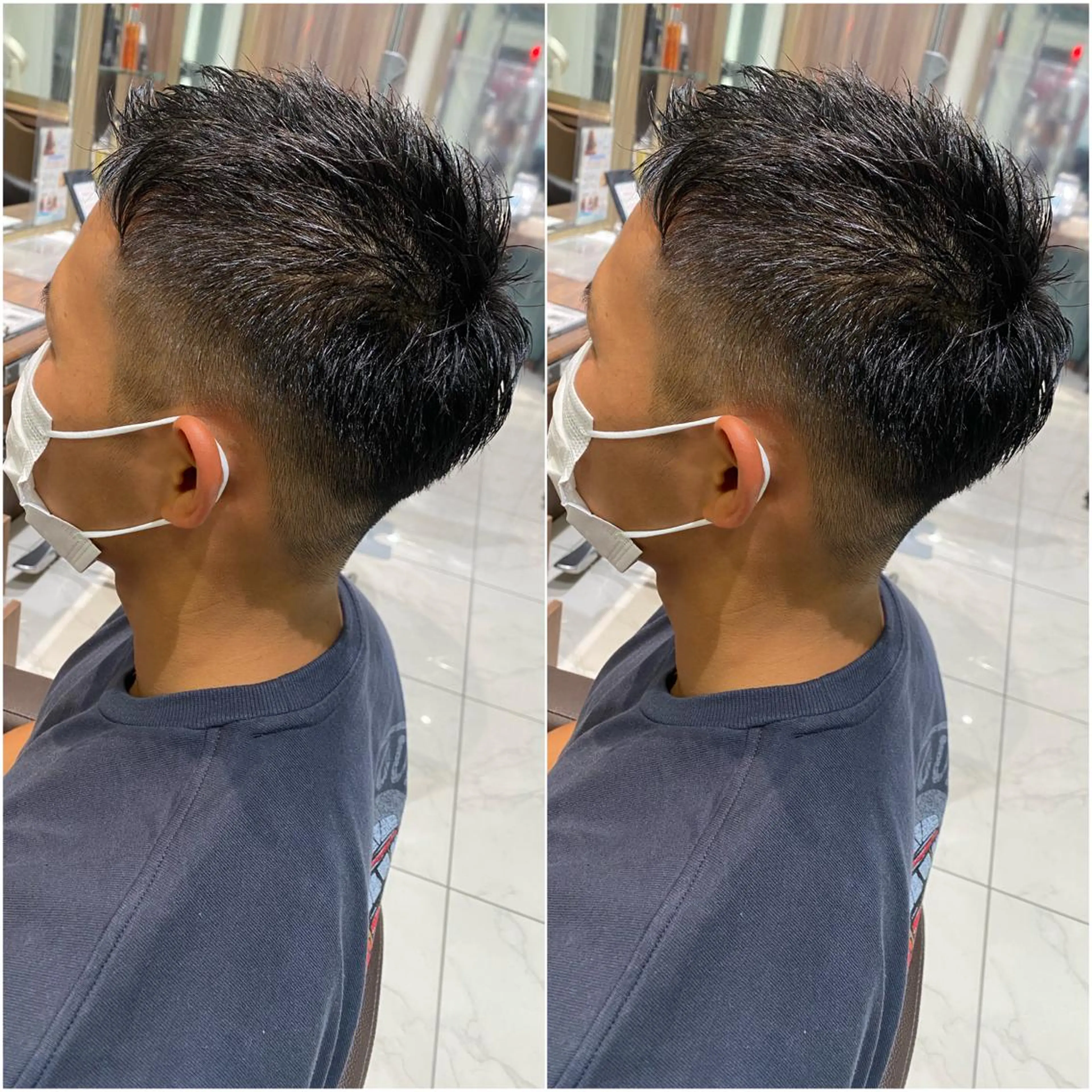 ショート メンズ 全席個室 暖色カラー Zina松園優香🌸のヘアスタイル