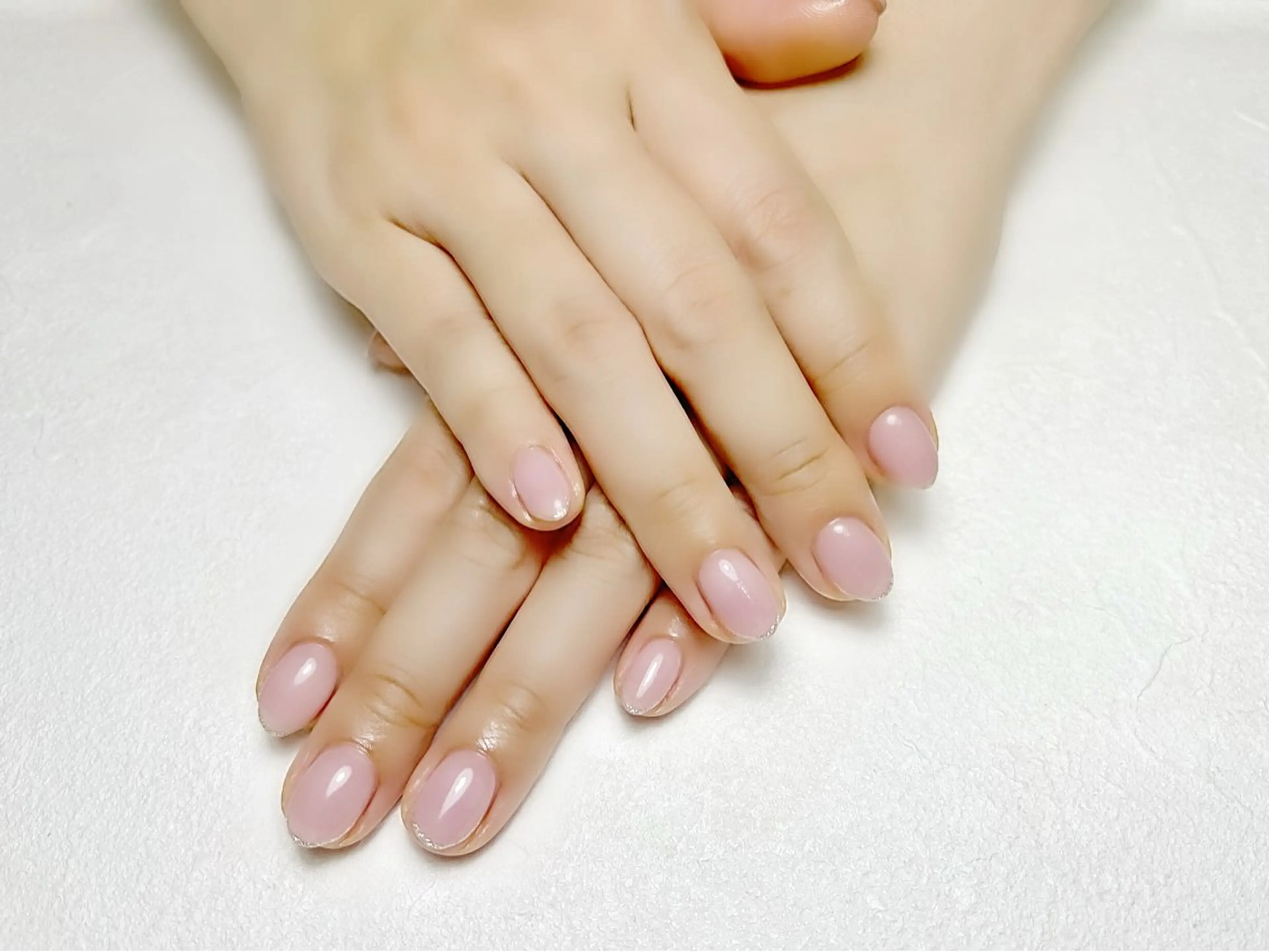 ネイル ラメ(グリッター) オフィスネイル ワンカラーネイル rouse nail RISATOのネイルデザイン