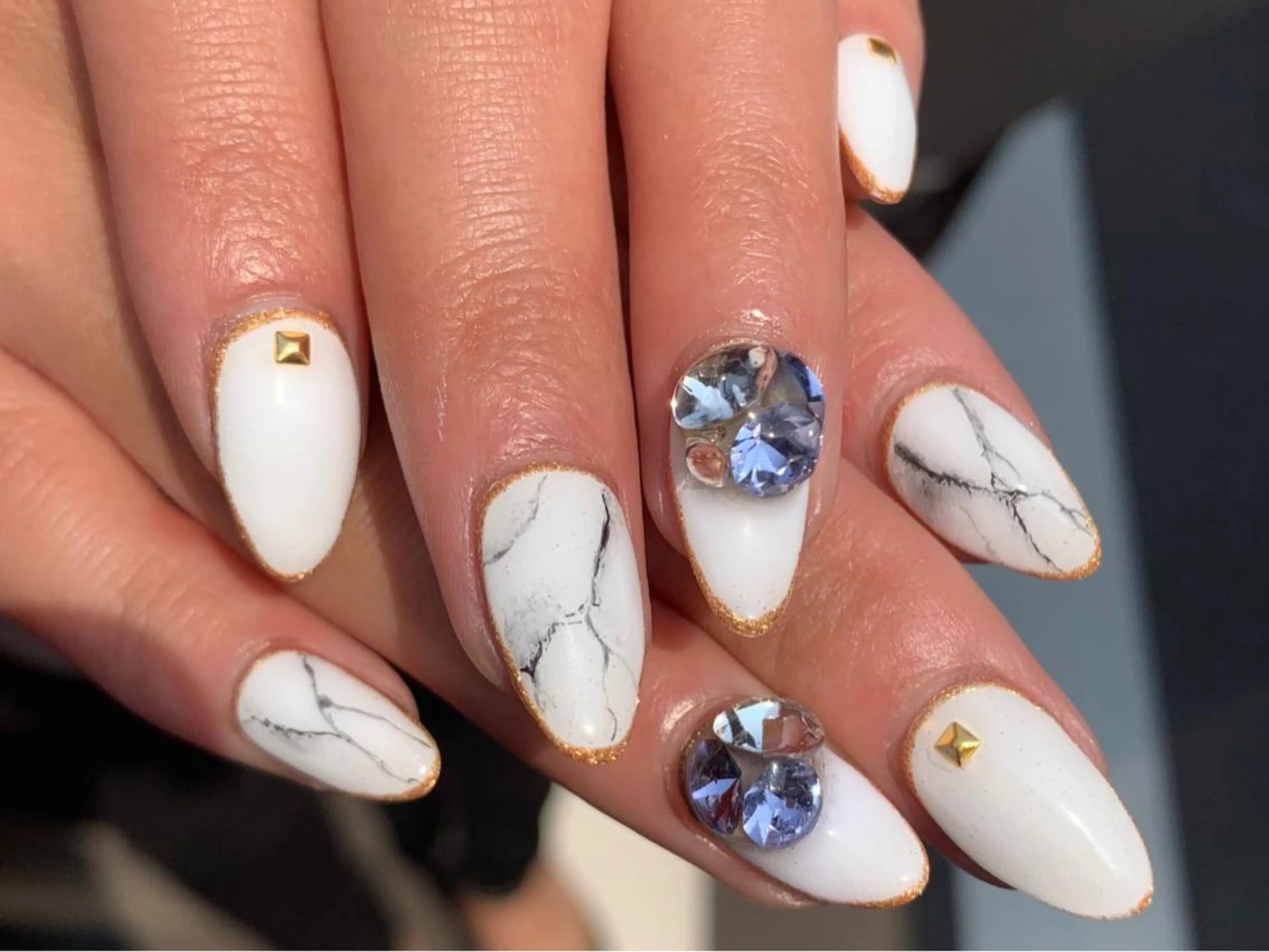 ネイル アートネイル 大理石ネイル(マーブル) ハンドネイル 中川 愛理のその他イメージ