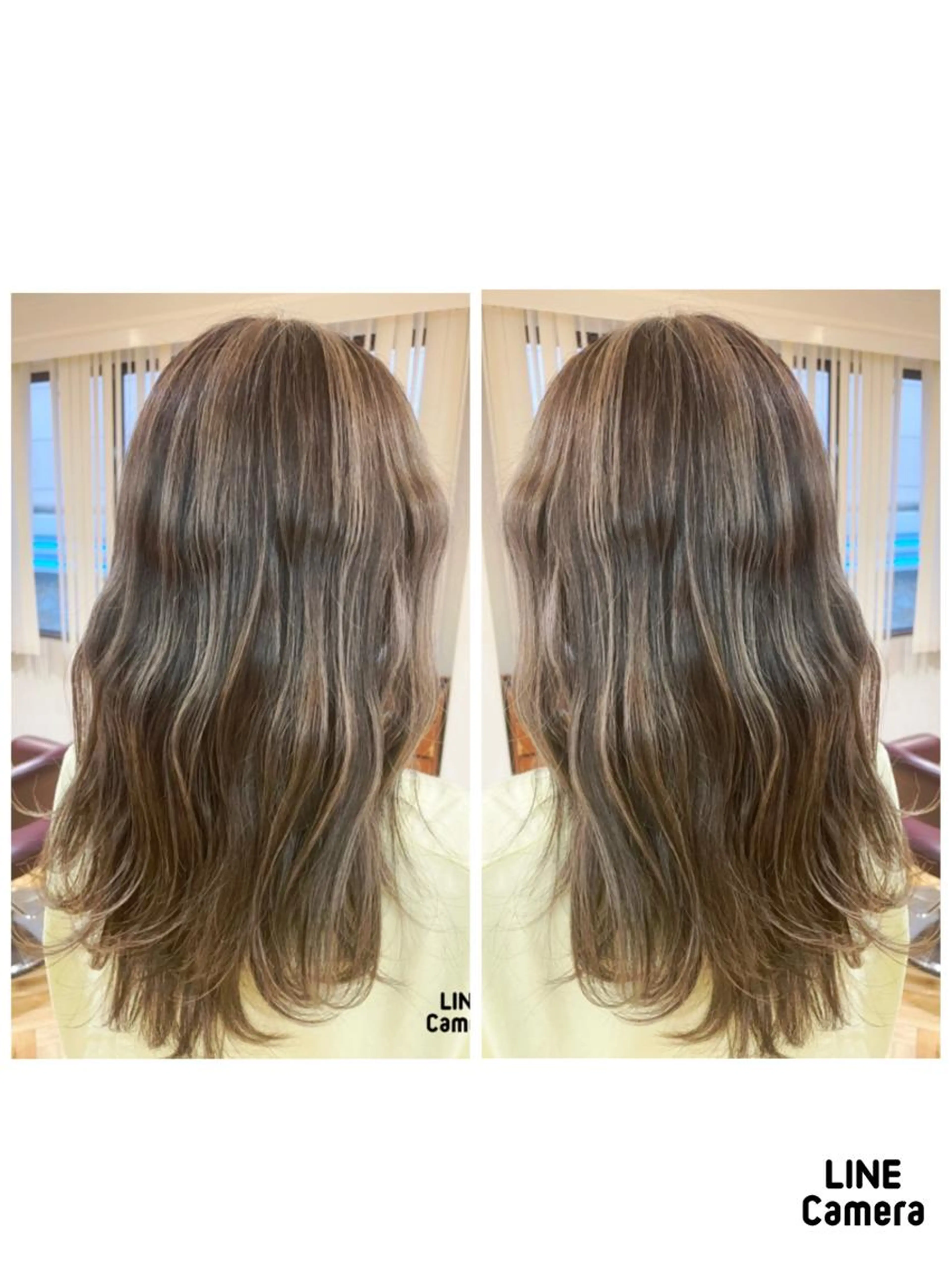 ✔🍊11月限定✨1日1名限定🍊秋得クーポン✨️ナチュラルハイライトカラー➕プチトリートメント➕コテ巻き✂️の写真