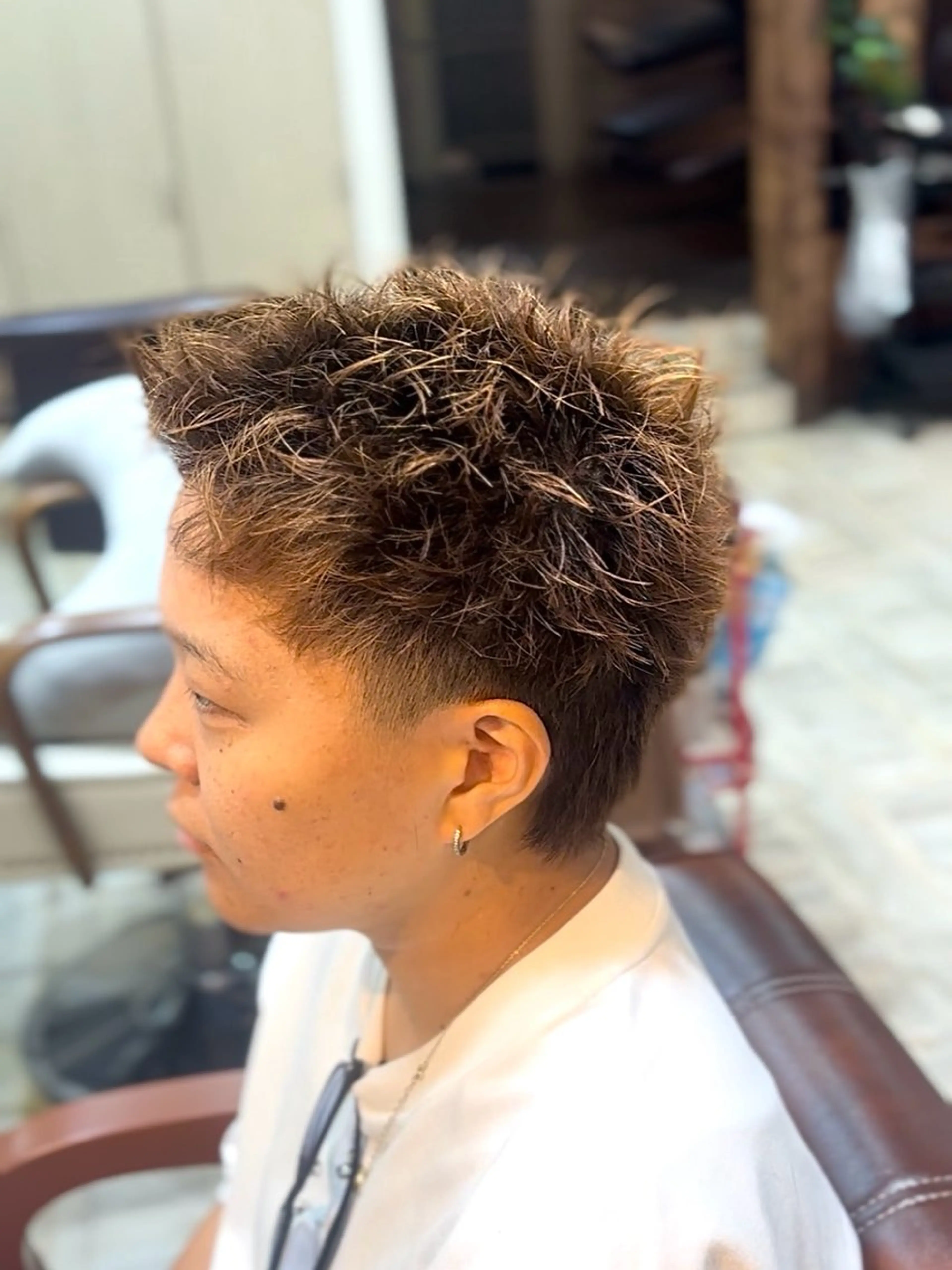 ミディアム メンズ カット 桜木町イケメン製造機 💥ルキのヘアスタイル