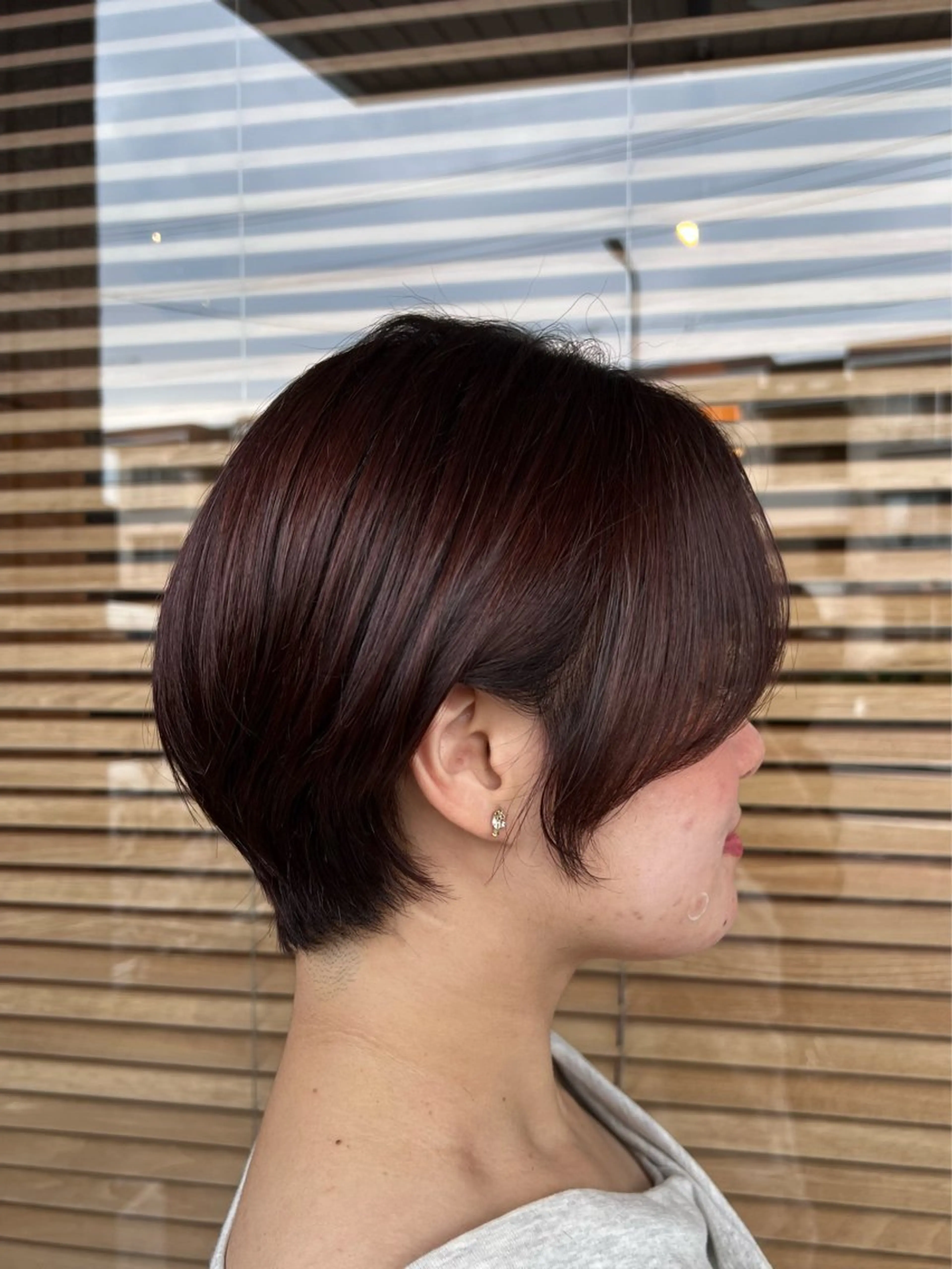 ショート ショートヘア 筒井 璃音のヘアスタイル