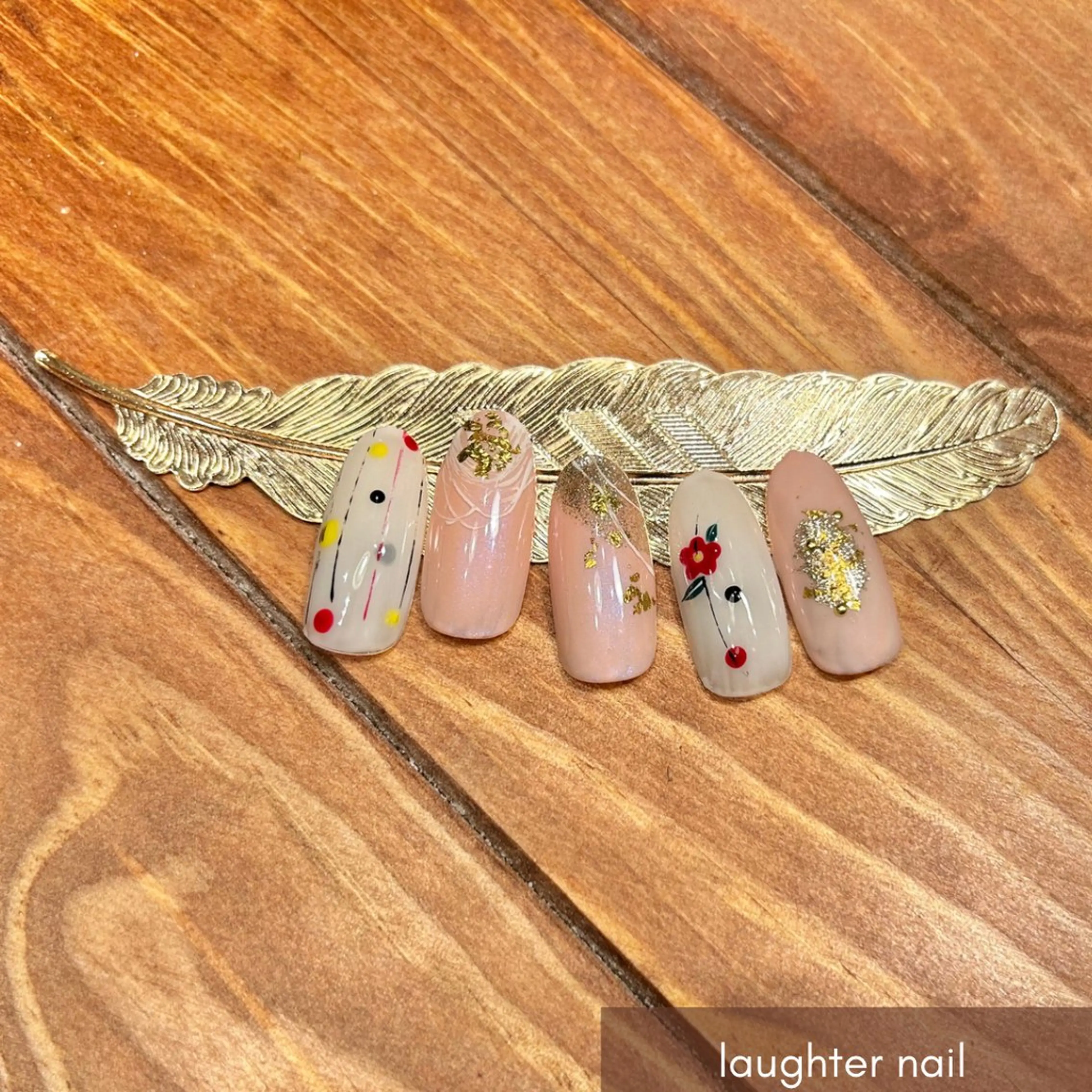 ネイル アートネイル ジェルネイル オフィスネイル シンプルネイル ハンドネイル laughter nailのネイルデザイン