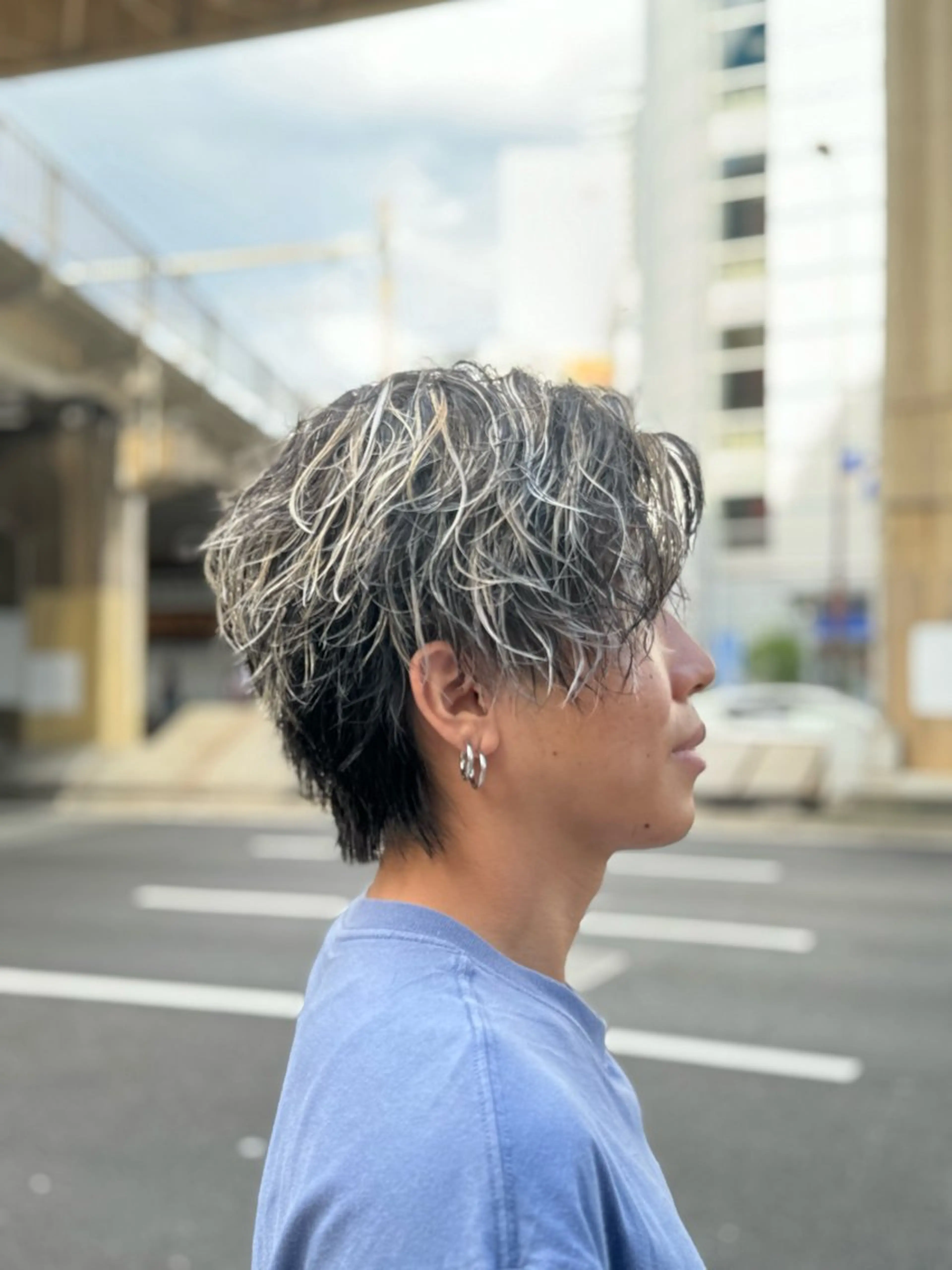 メンズ カット ヘアカラー トリートメント INCE  HAIR 梅田　長町　至のヘアスタイル
