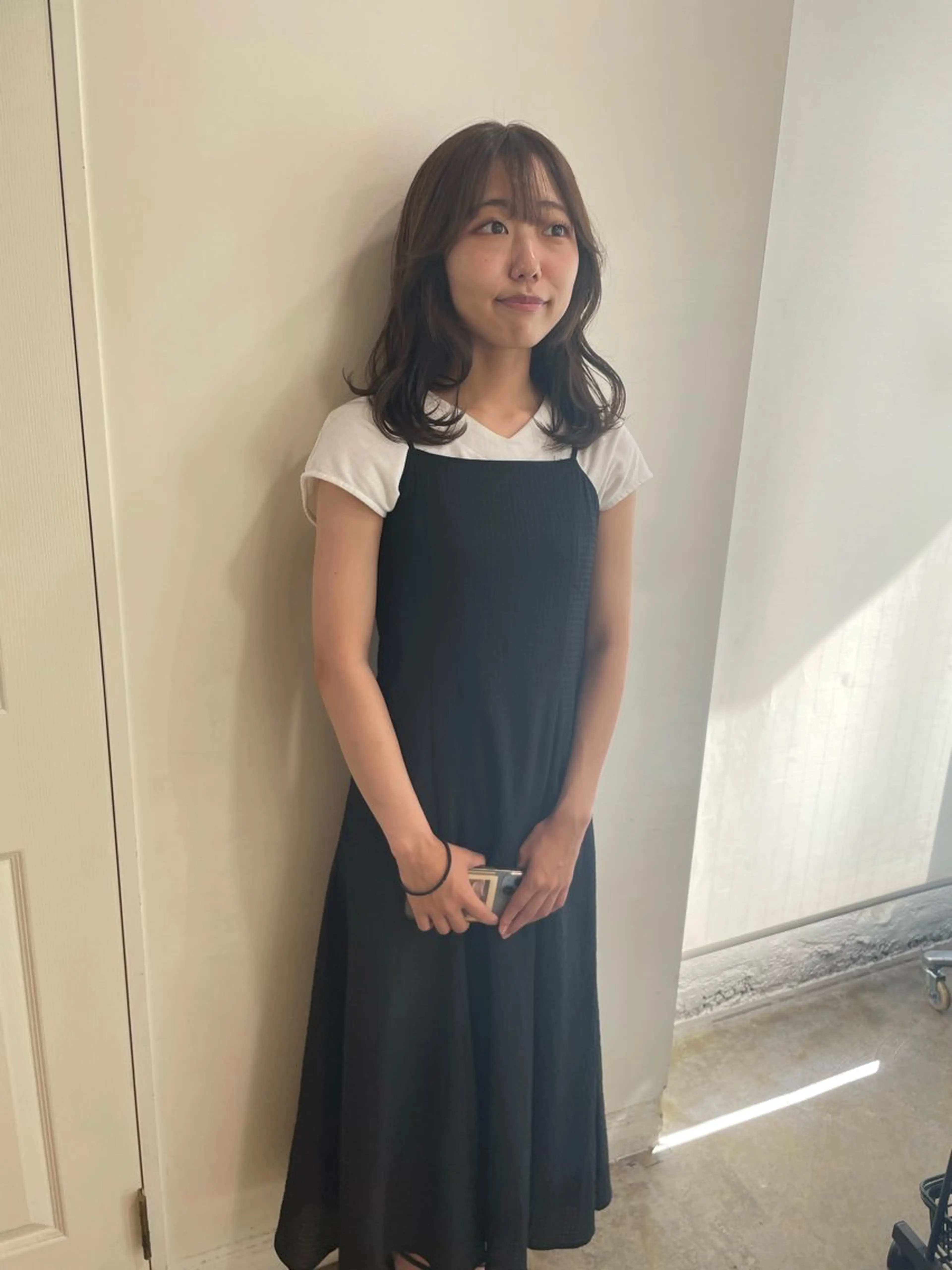 ミディアム カラー ベージュカラー ダブルカラー ヘアカラー トリートメント MIOベージュカラー 柔らかいカラーのヘアスタイル