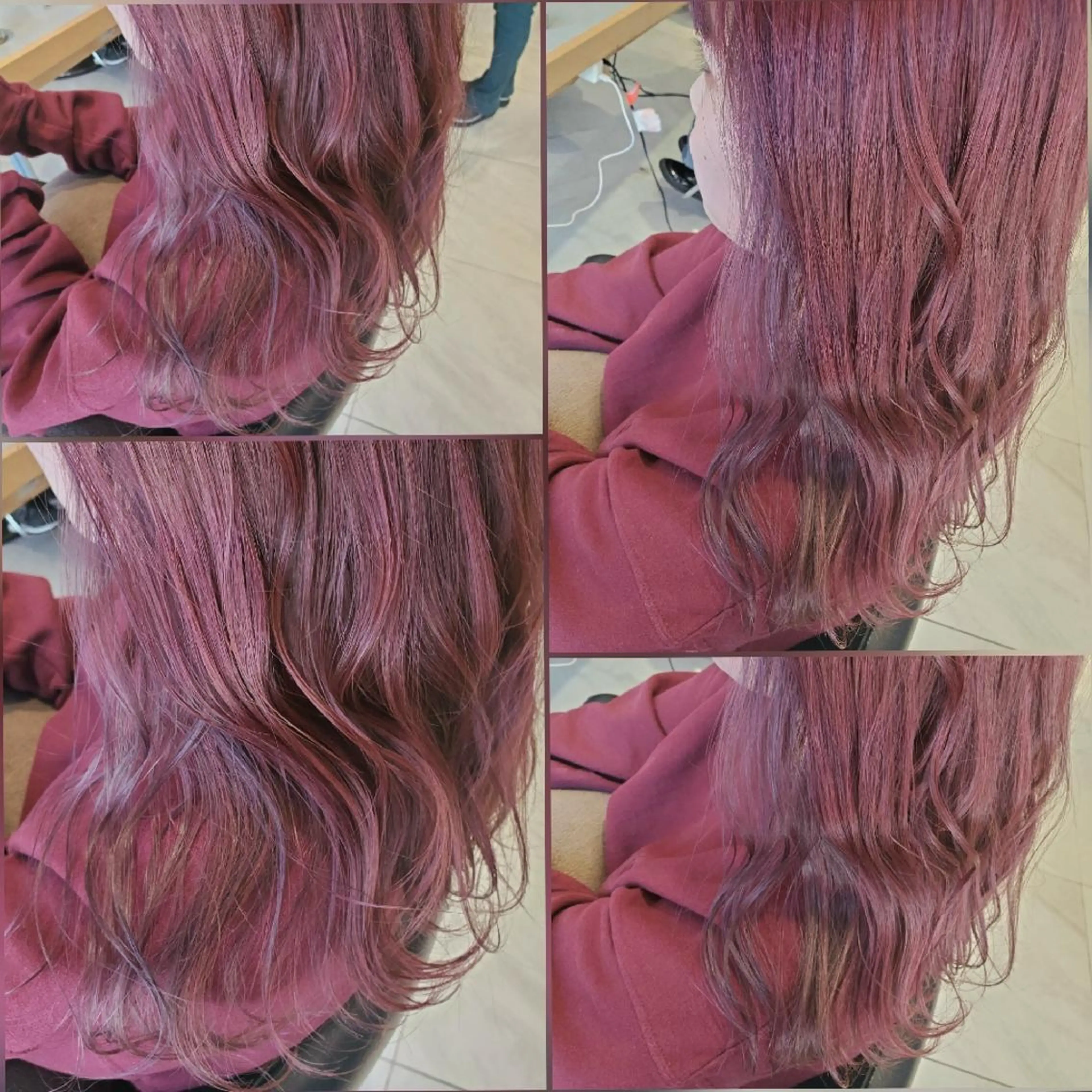 ミディアム カラー ヘアアレンジ ダブルカラー 上品な透明感カラー/ 表参道/MIKUのヘアスタイル