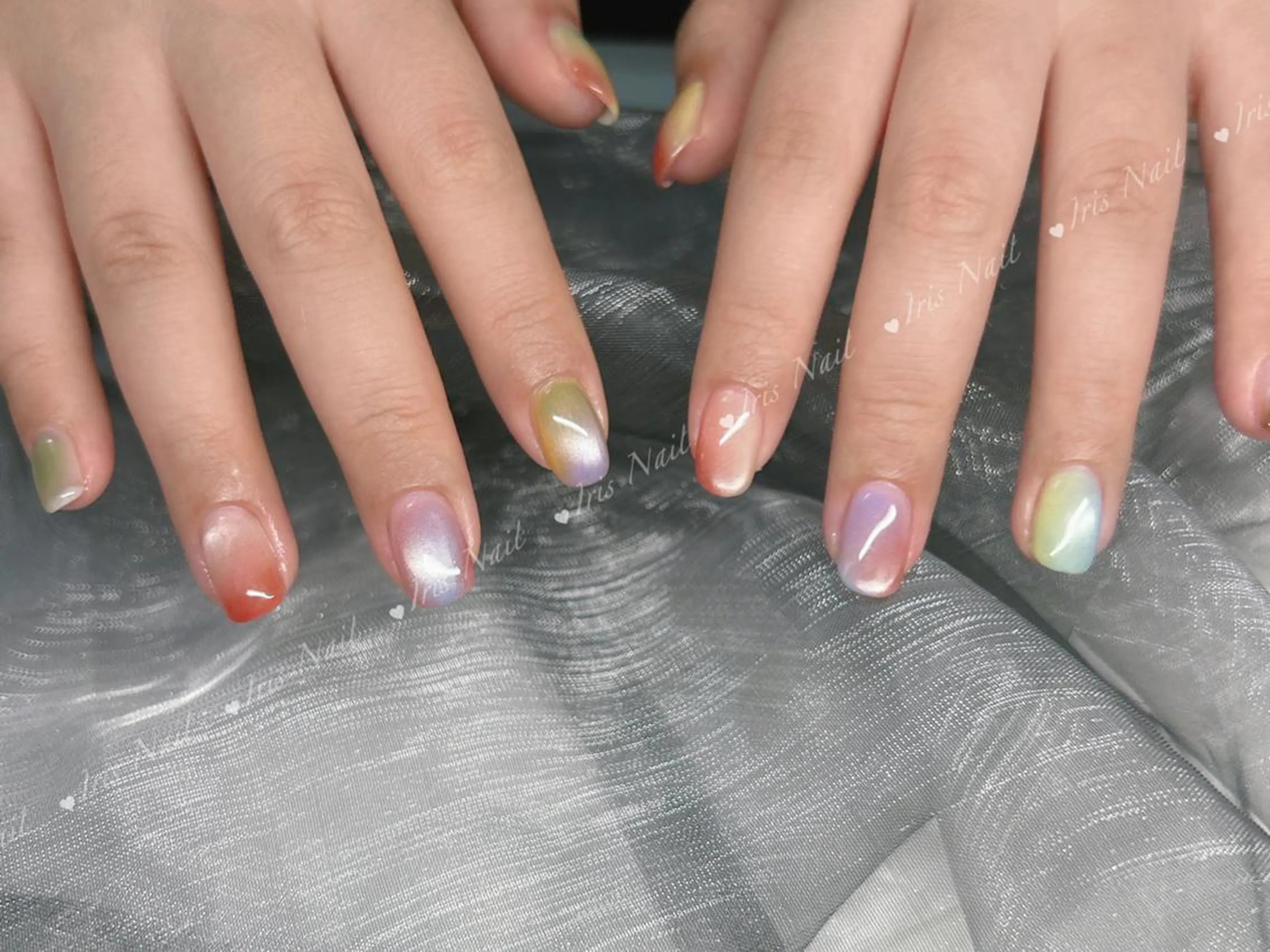 ネイル ニュアンスネイル ハンドネイル ハンドケア IRIS NAIL大塚のネイルデザイン