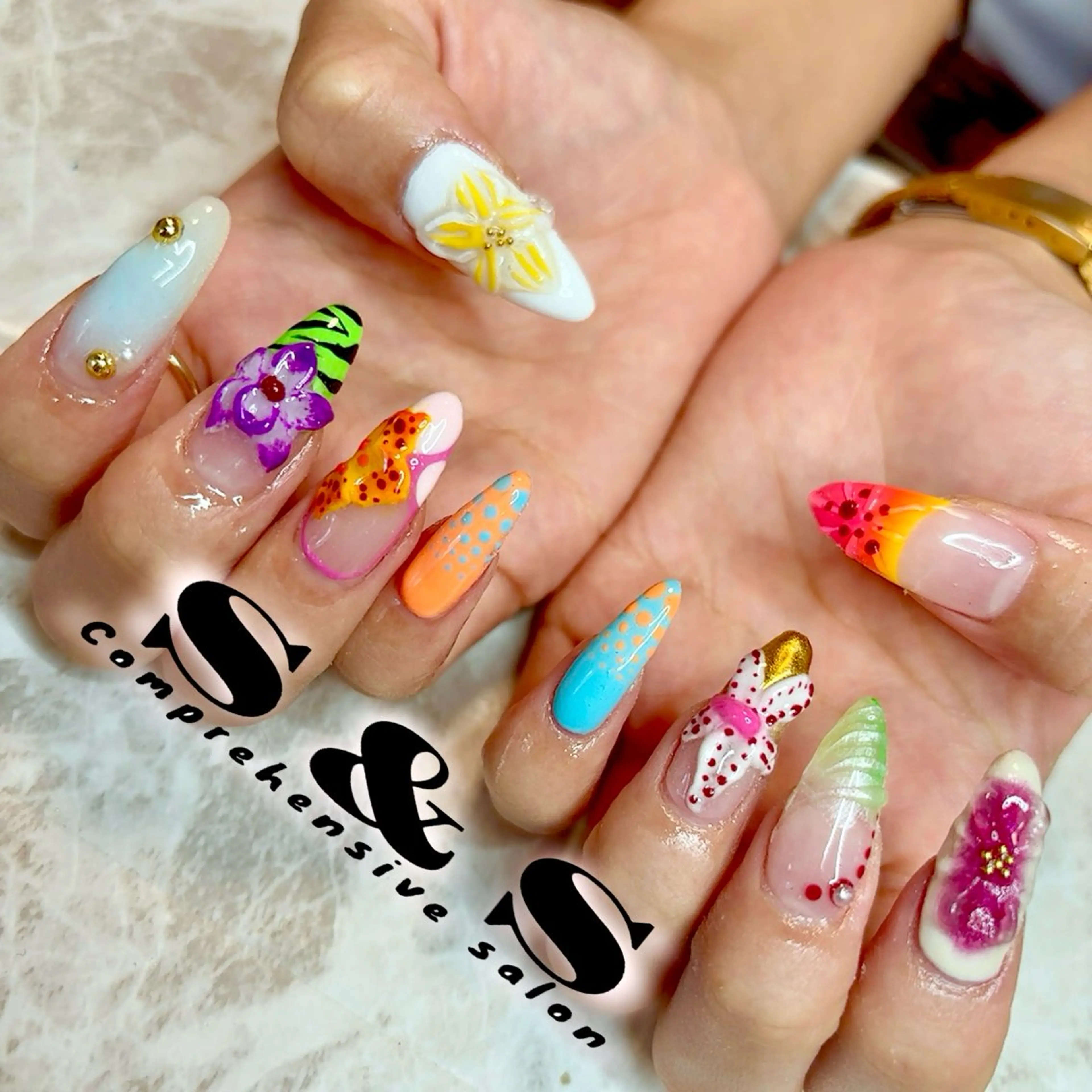 ネイル ハンドネイル フットネイル ハンドケア S&S 村田小百合のネイルデザイン