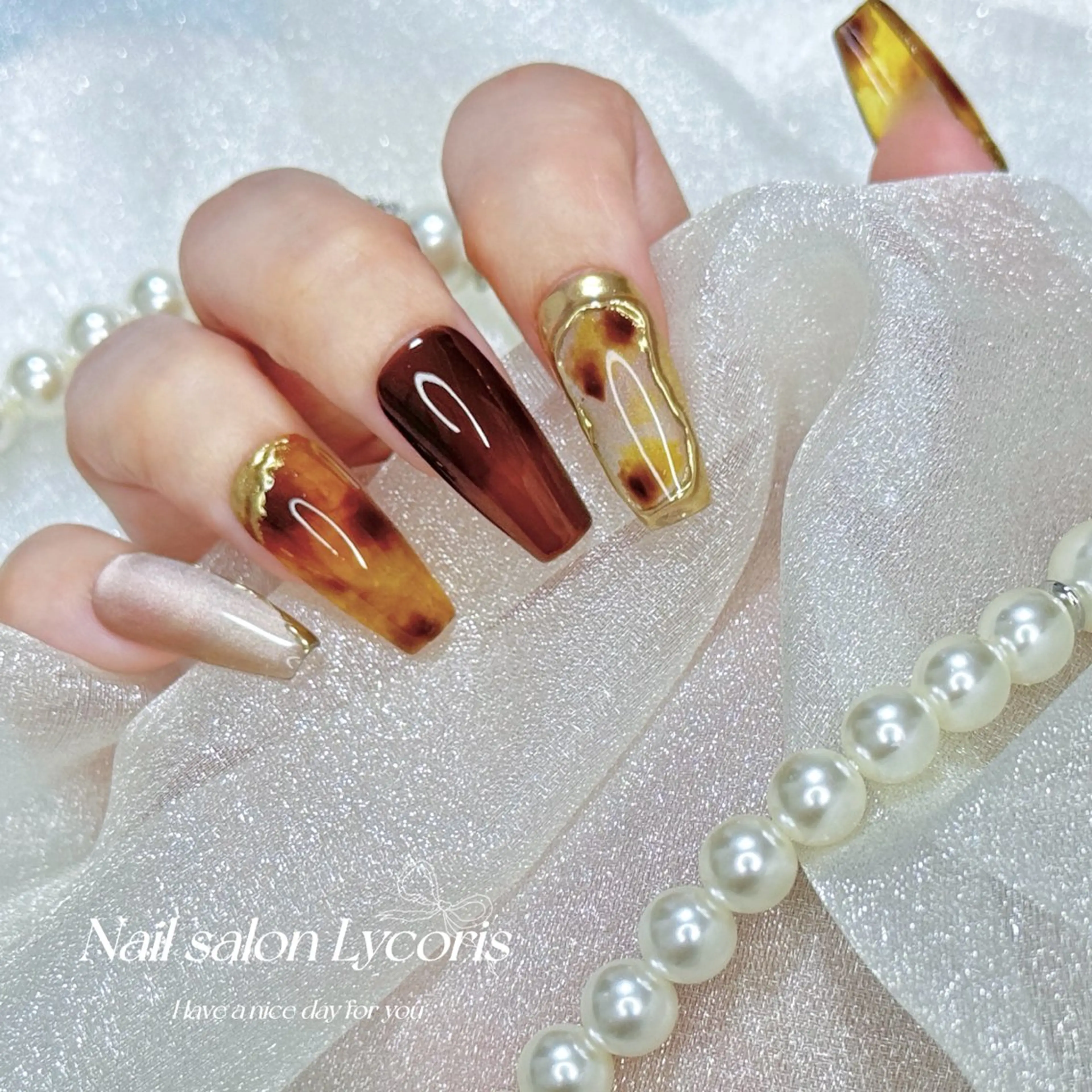 ネイル ハンドネイル Nail salon Lycoris キキのネイルデザイン