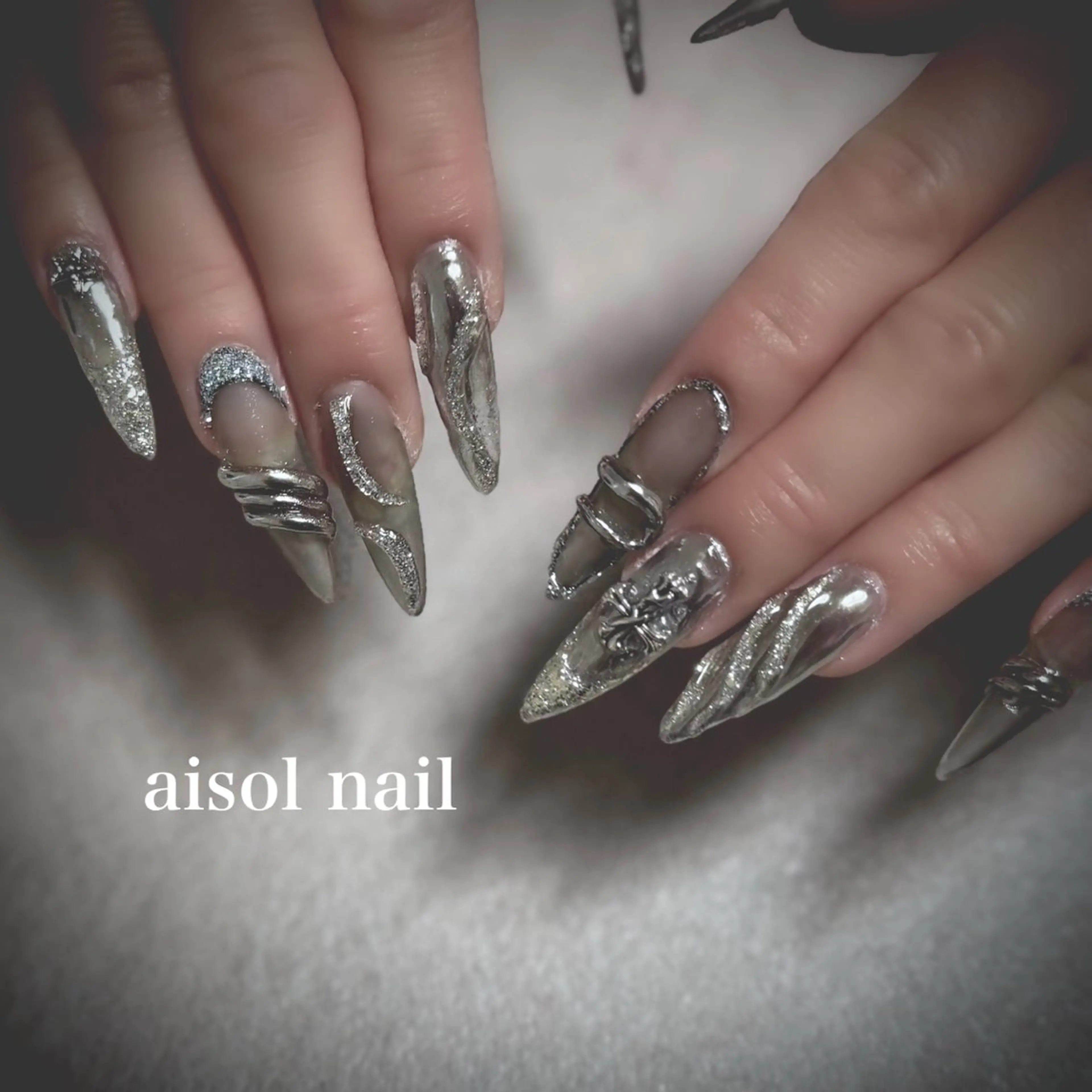 ネイル ハンドネイル Aisol nail salonのネイルデザイン