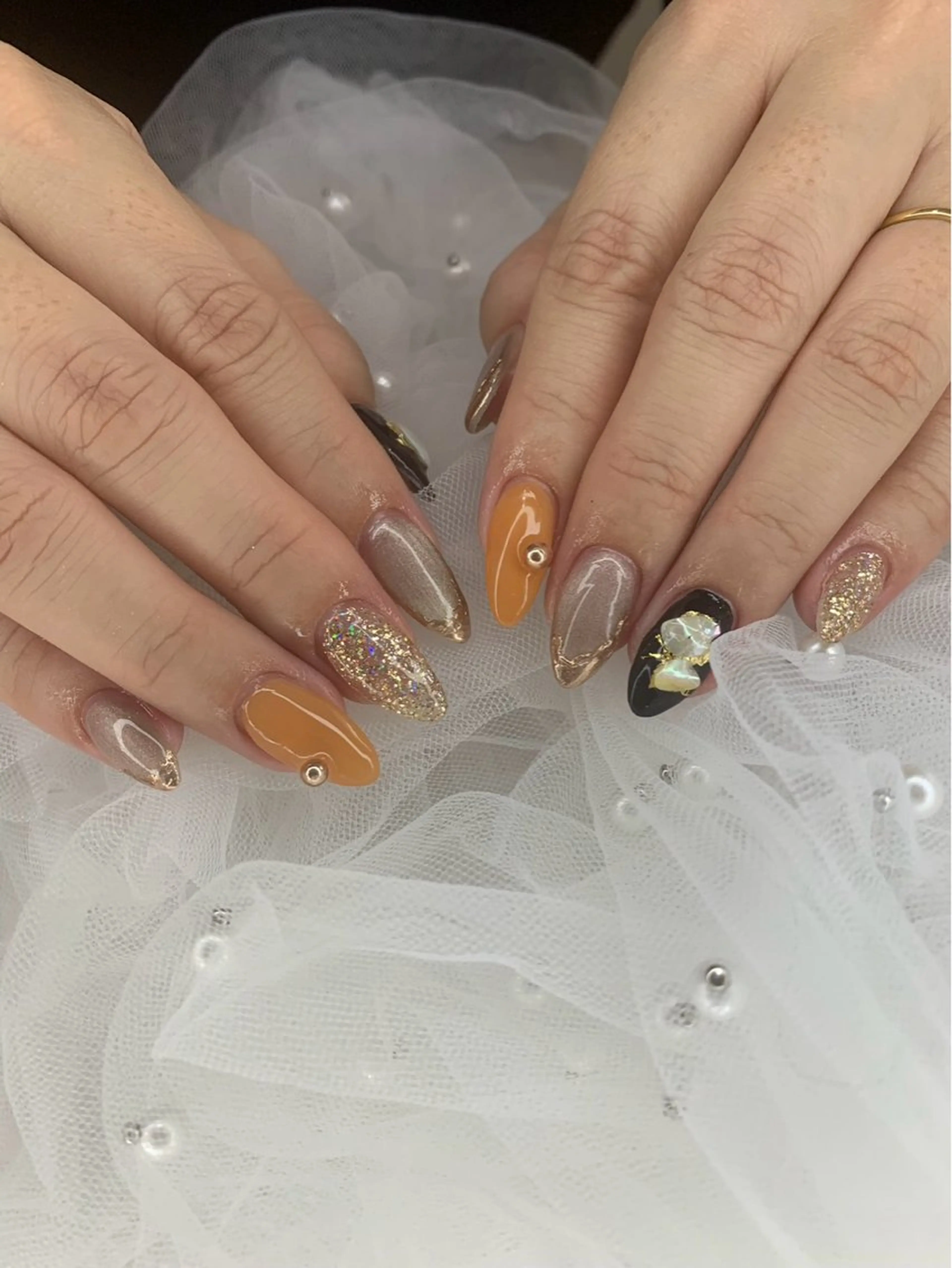 ミディアム ハンドネイル Noa nailのネイルデザイン