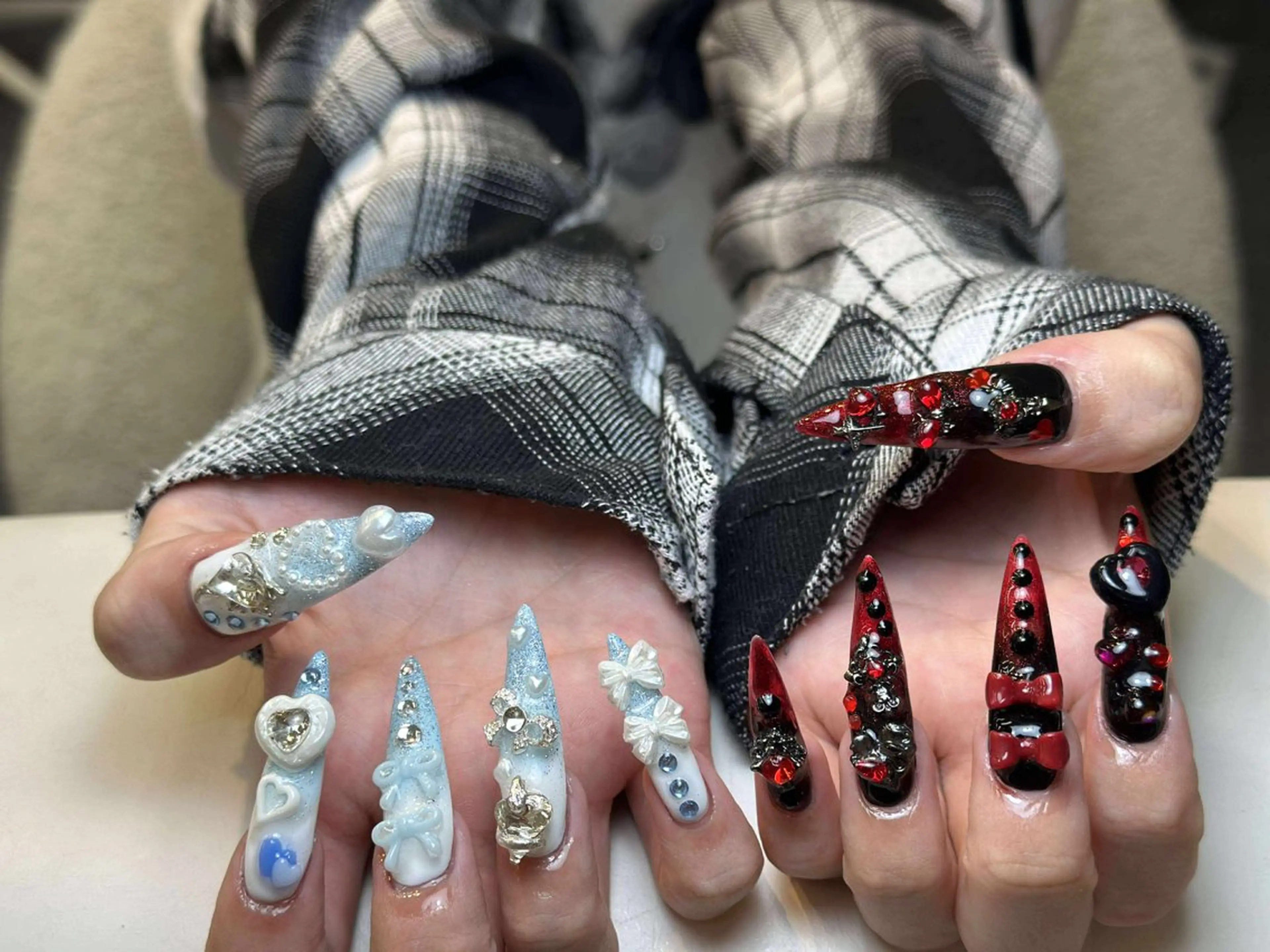 ネイル アートネイル 成人式 ジェルネイル ニュアンスネイル 夏ネイル Nie Nail Shinokuboのネイルデザイン