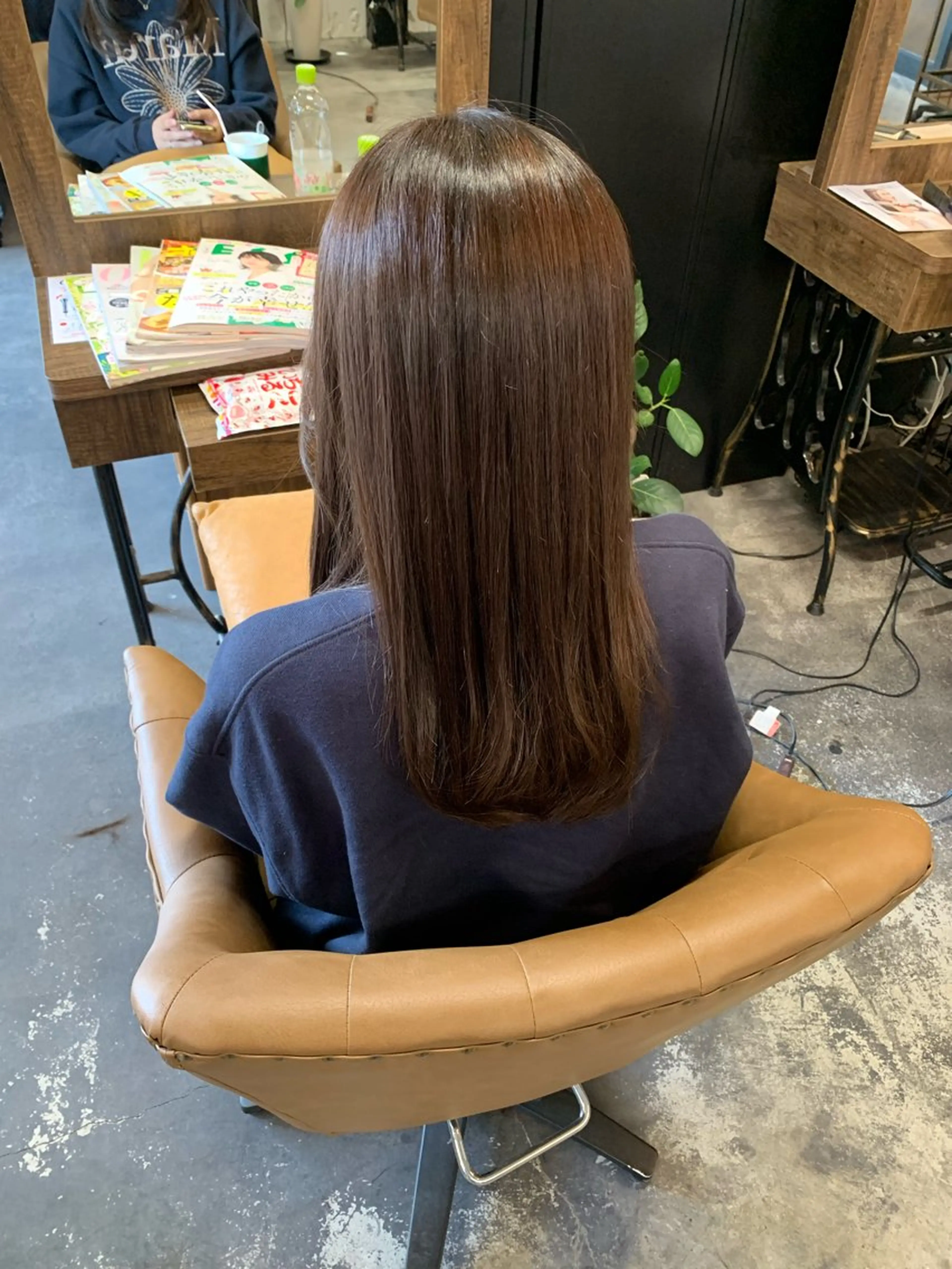 ロング カット ヘアカラー トリートメント veretta .〜matsuiyamate〜所属・艶髪✨ナチュラル☘️ 古川のヘアスタイル