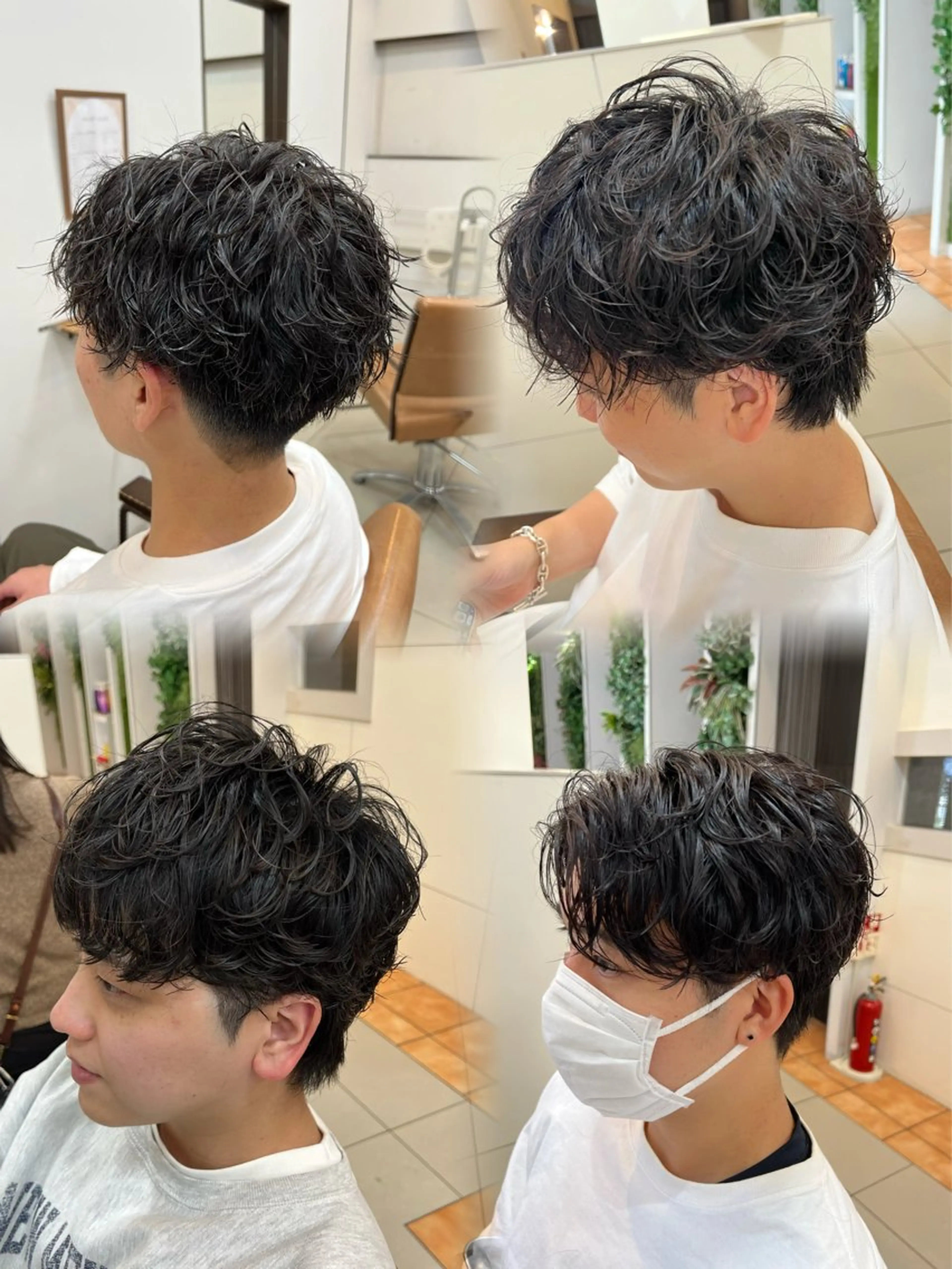 パーマ メンズ メンズパーマ/カット /森本翔大のヘアスタイル