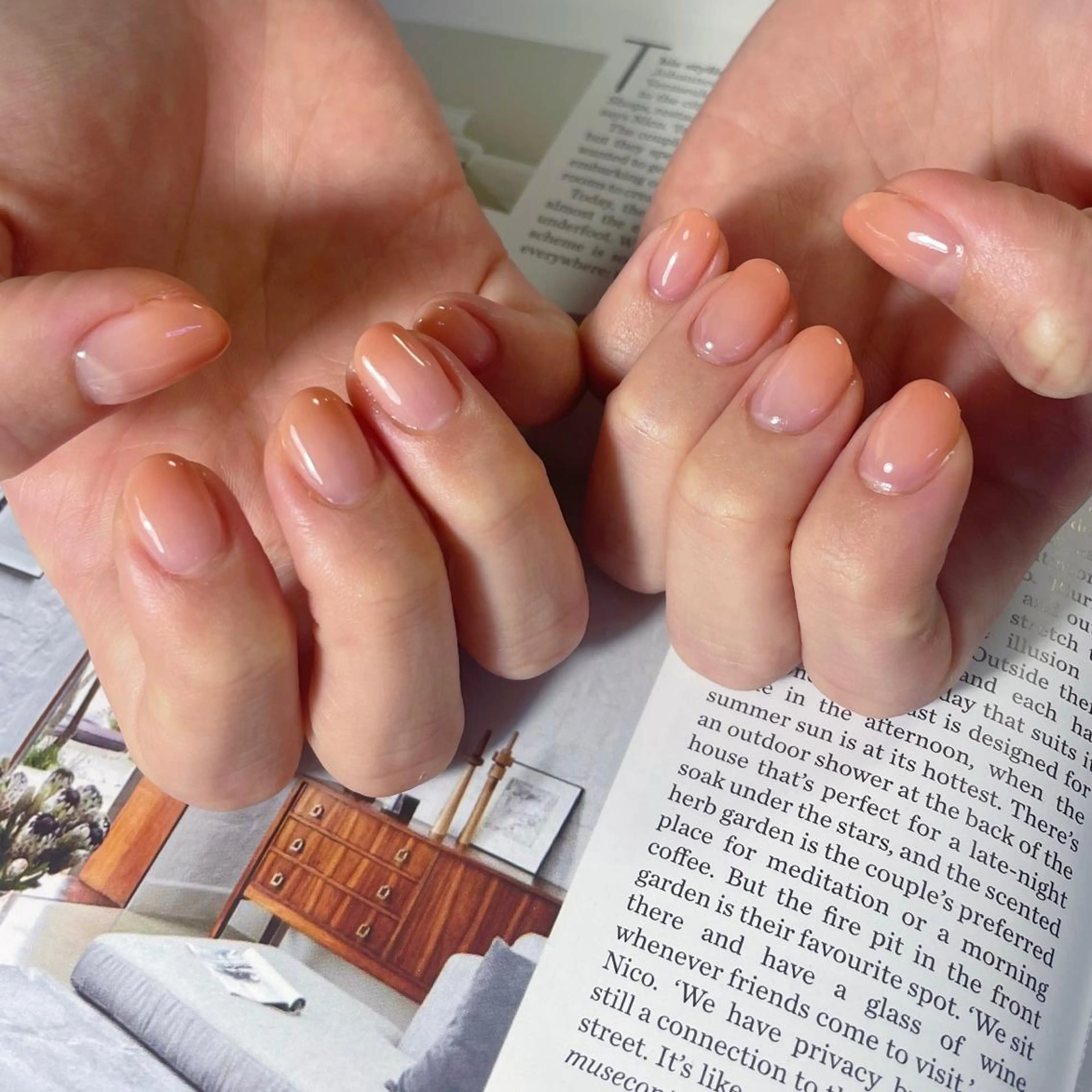 ネイル グラデーション ハンドネイル Lofinails ちひろのネイルデザイン