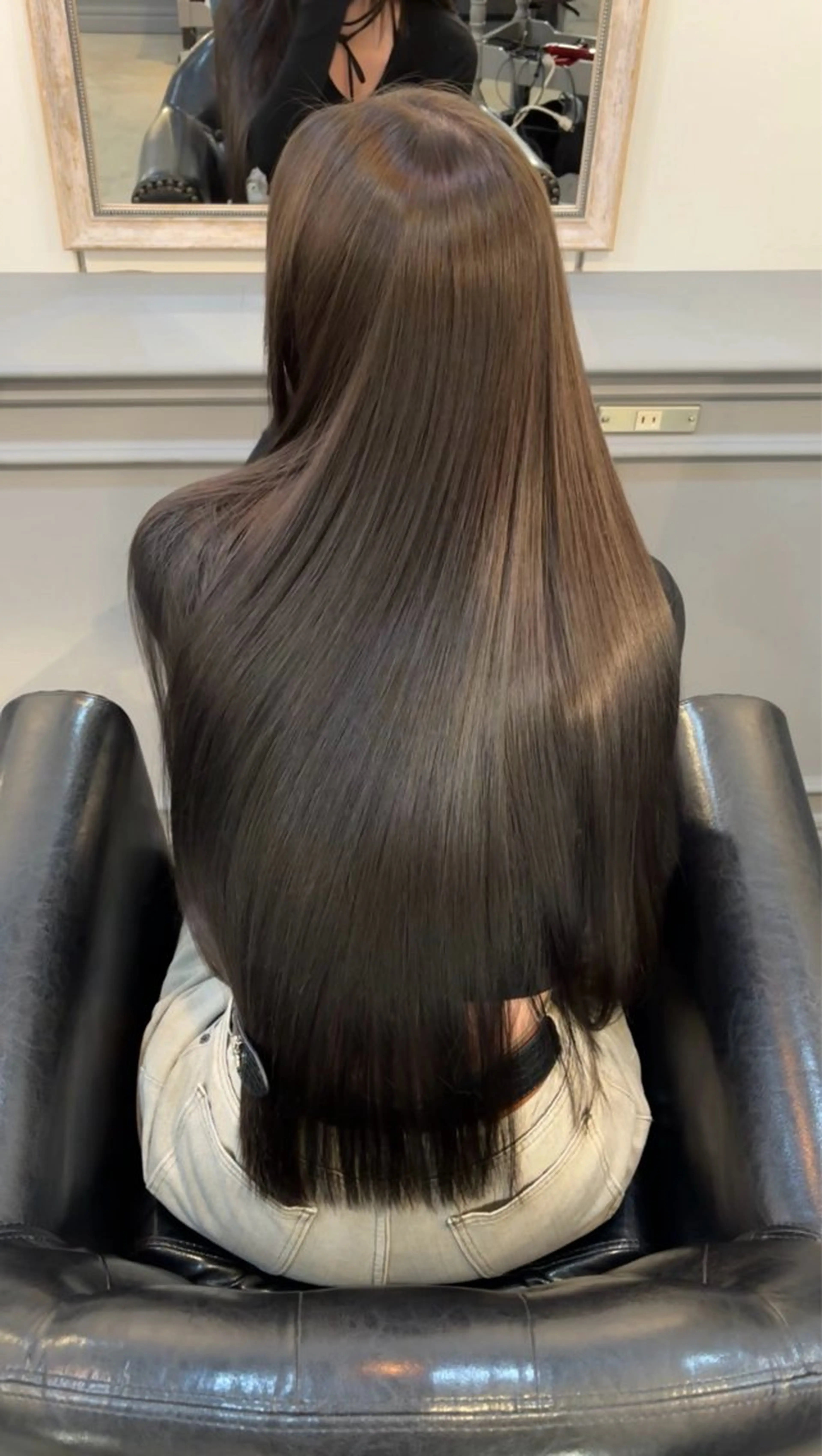 ロング カラー 関口 玲那のヘアスタイル