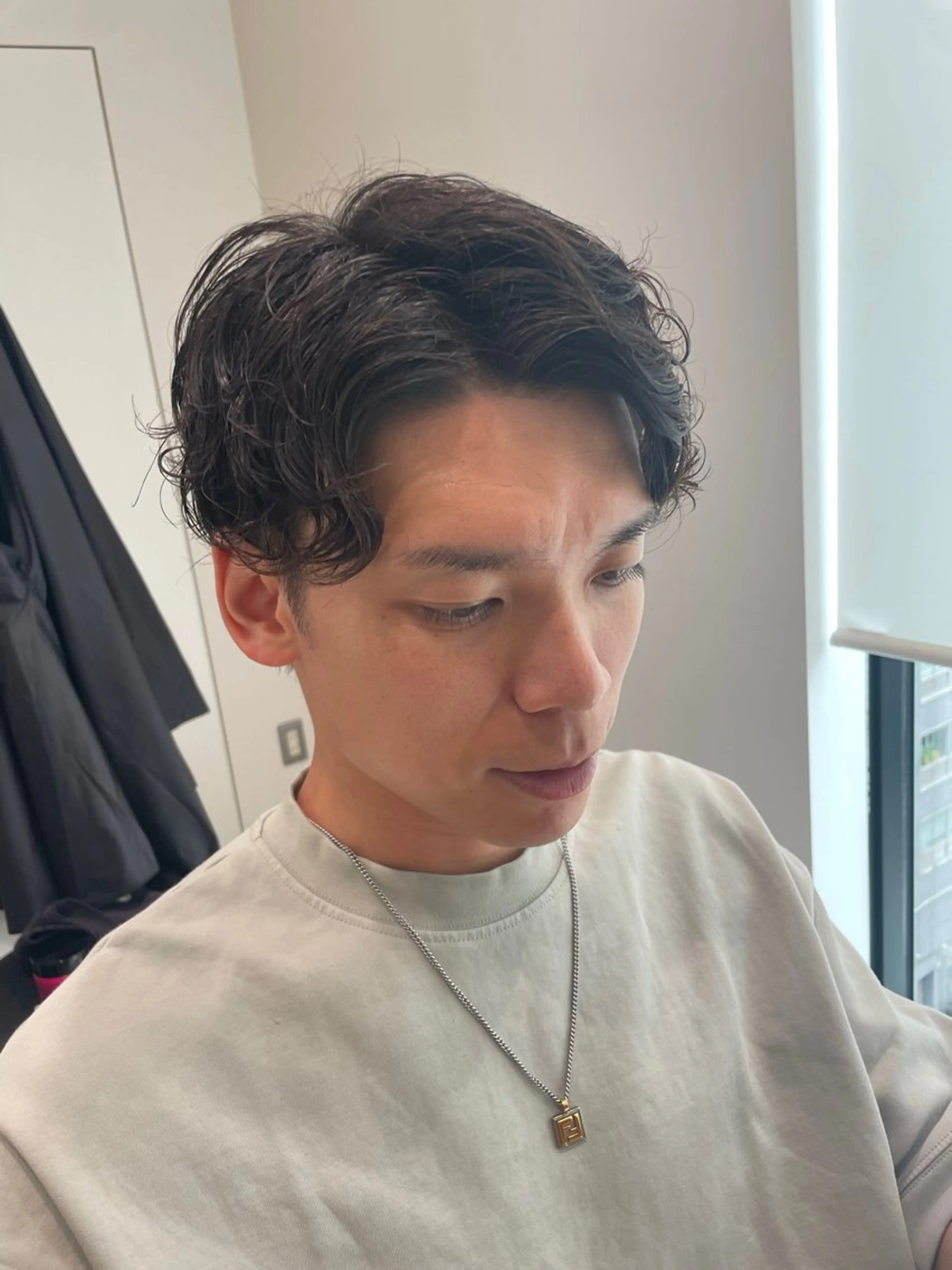 メンズ かねやす ゆなのヘアスタイル