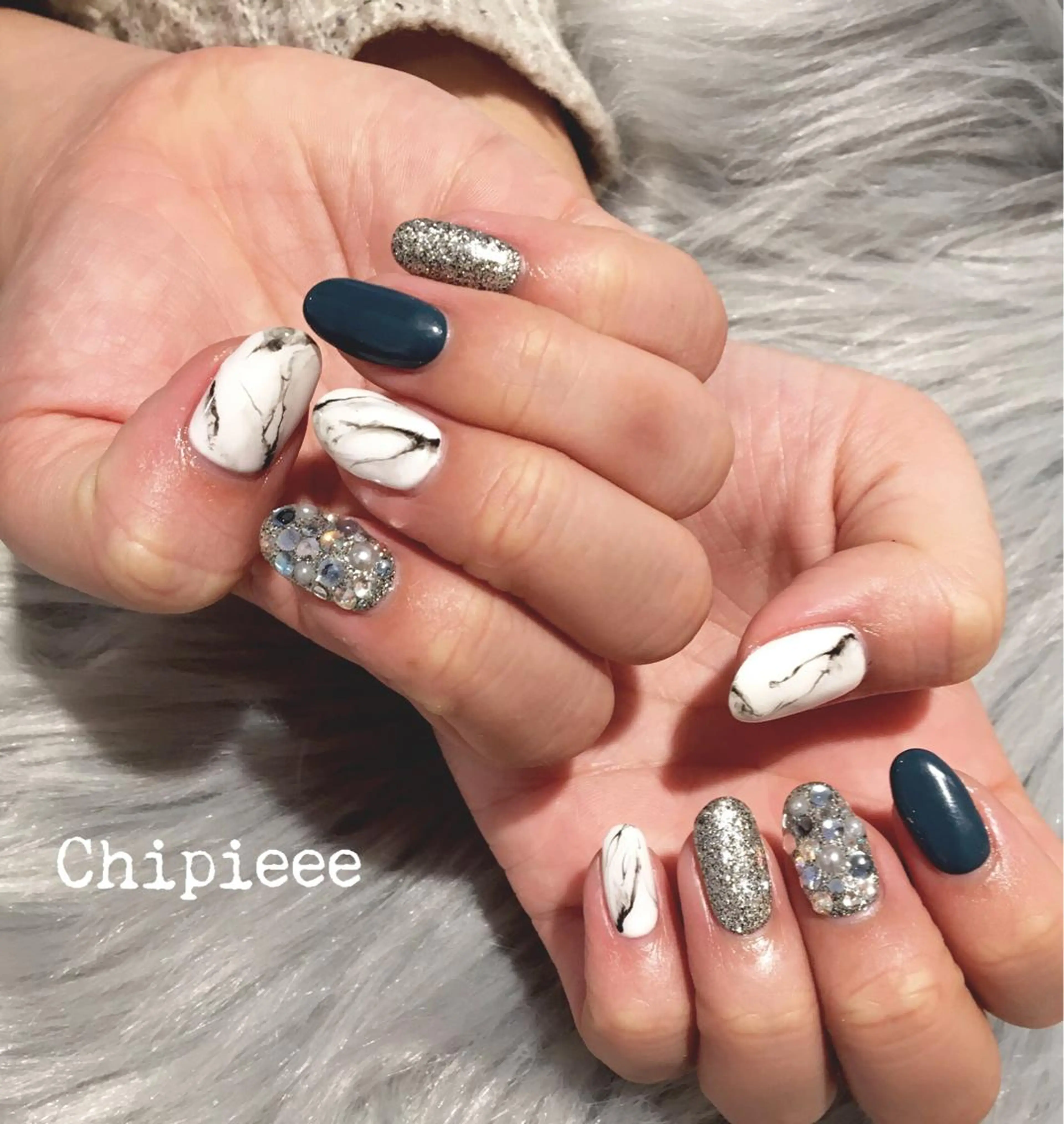 ネイル revia所属・ERI Nailistのネイルデザイン