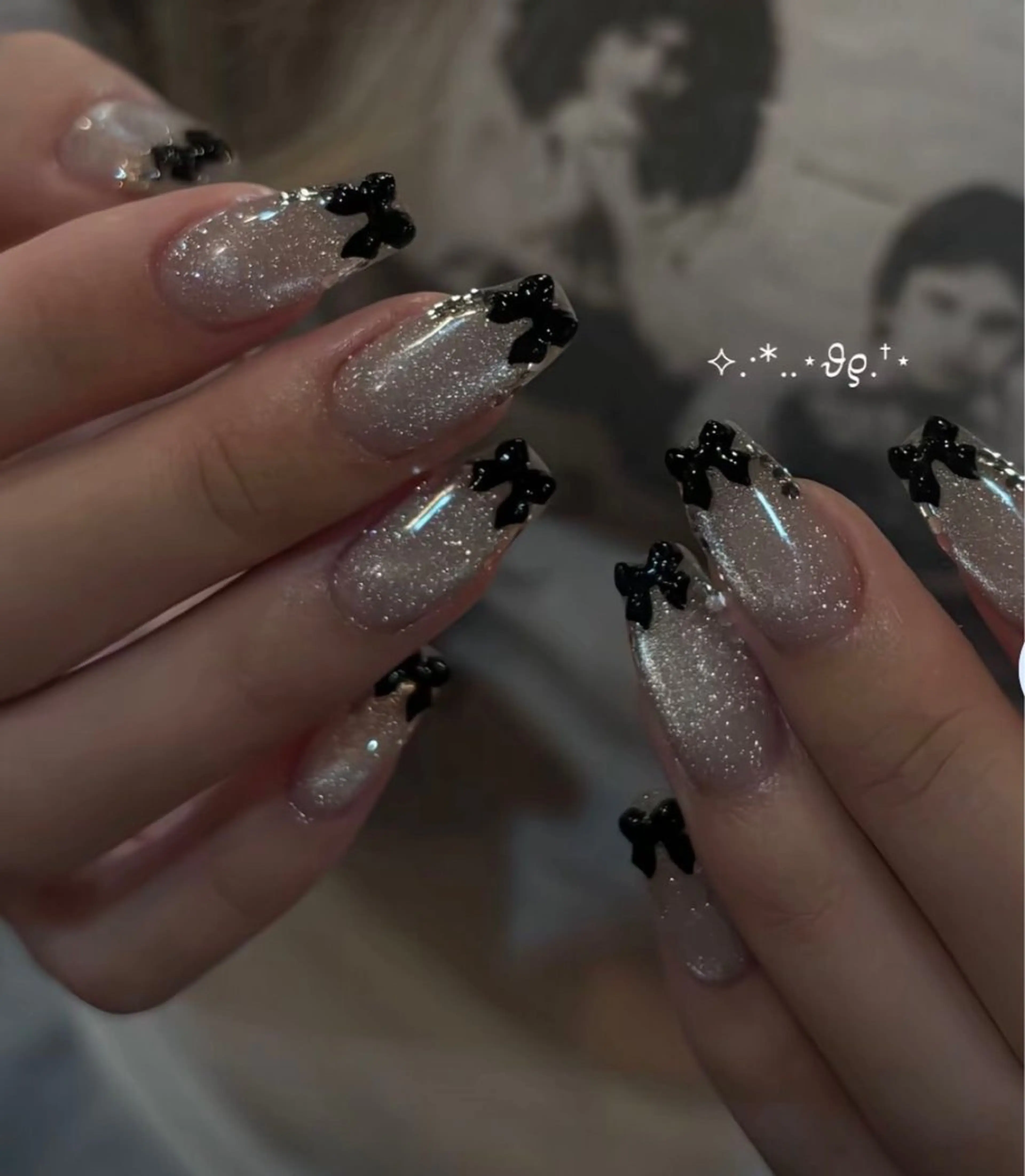 ネイル グラデーション ラメ(グリッター) マグネットネイル ミラーネイル ニュアンスネイル ハンドネイル Lumi de nails所属・Lumi de nailsのネイルデザイン