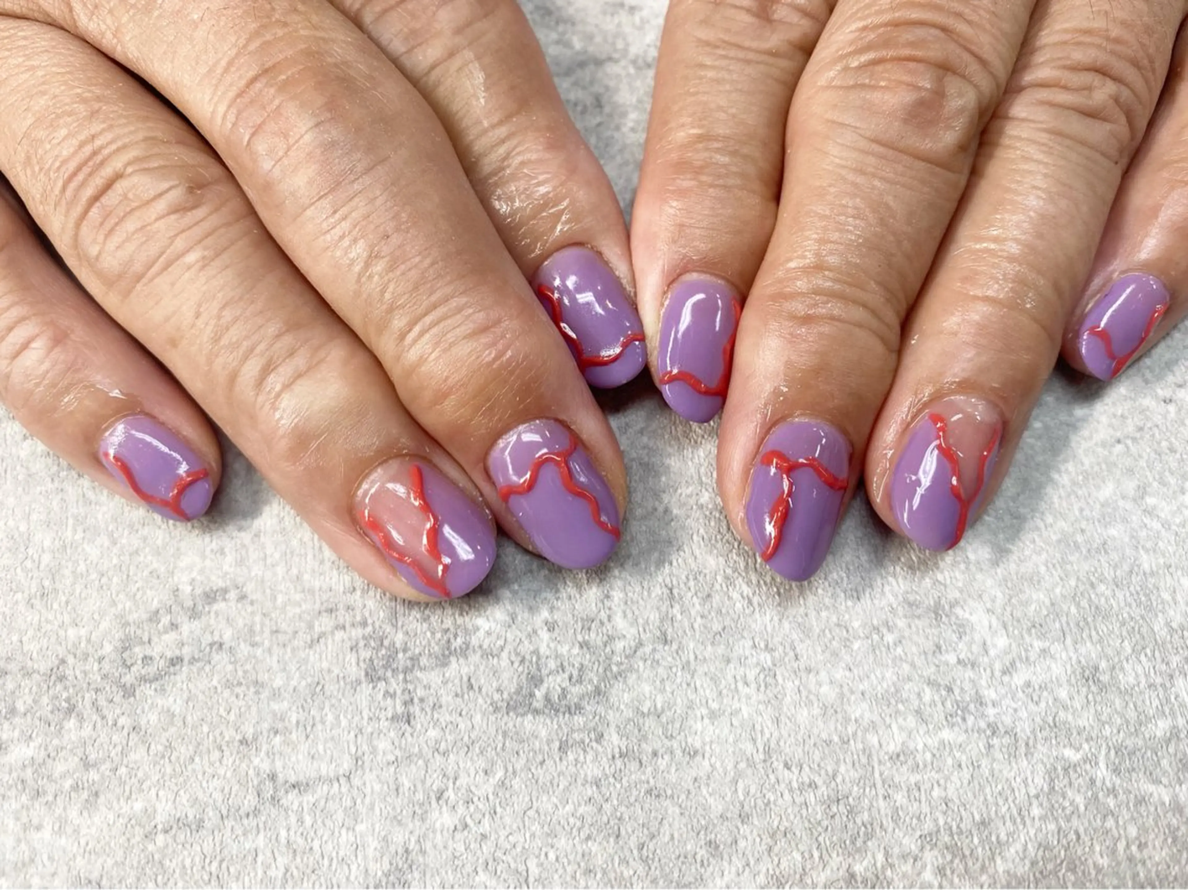 ネイル フットネイル フレンチネイル グラデーション キラキラネイル 韓国ネイル okada kannaのネイルデザイン