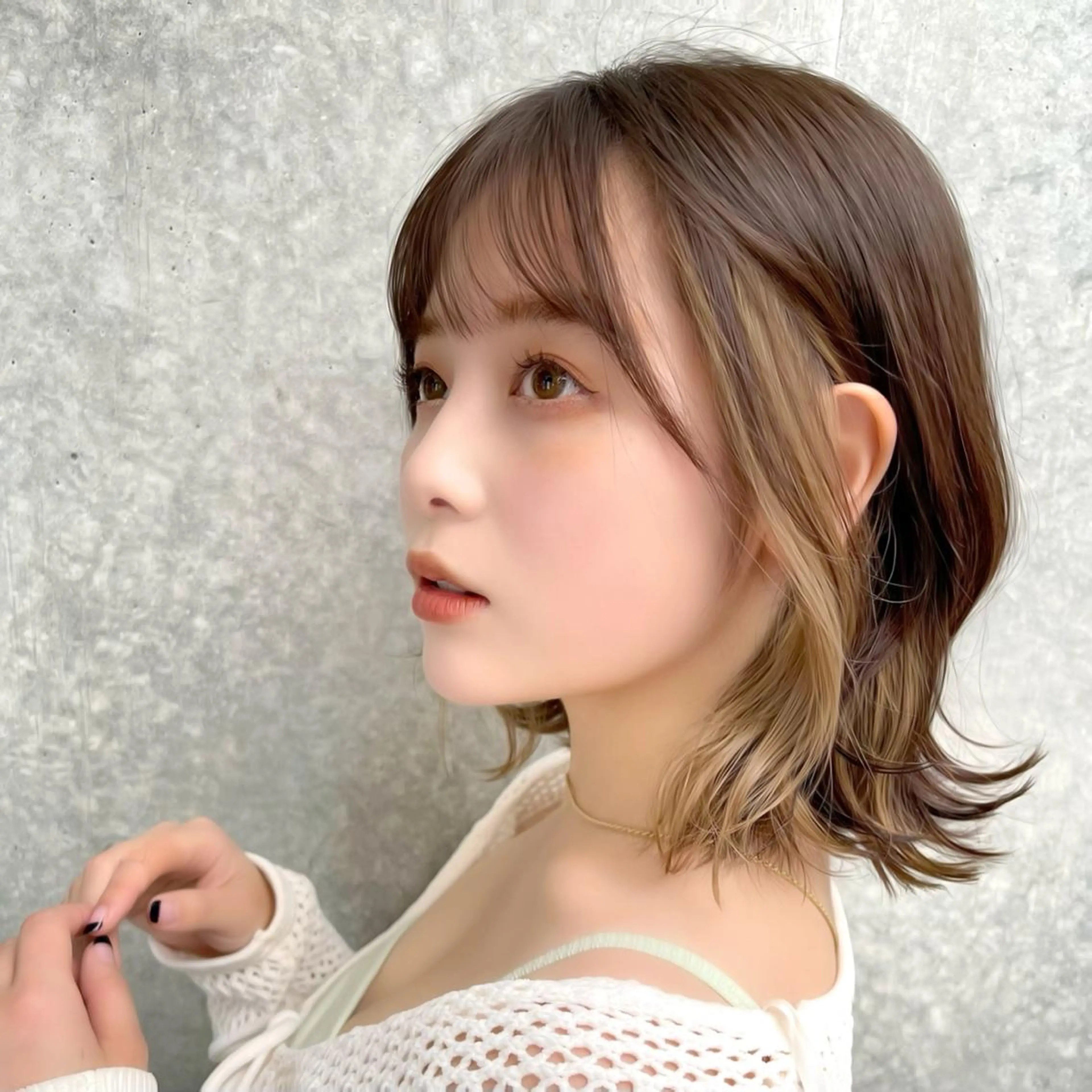ショート カラー パーマ ヘアアレンジ ベージュカラー ブリーチ ケアブリーチ 透明感カラー ダブルカラー レイヤーカット/ボブ /縮毛矯正✨大輝のヘアスタイル