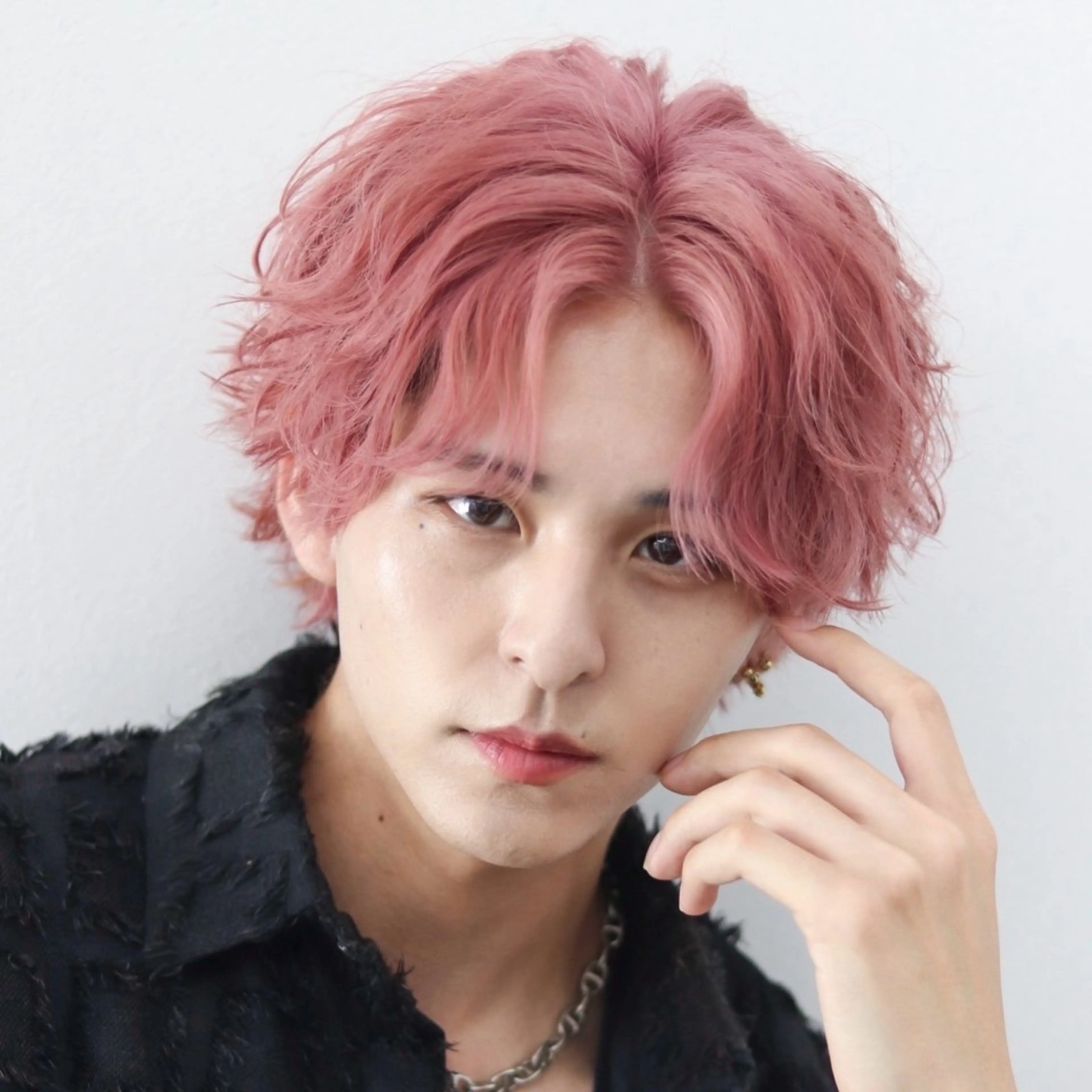 ミディアム カラー パーマ メンズ カット ヘアカラー トリートメント シースルーマッシュ/ メンズ/KYOHEIのヘアスタイル