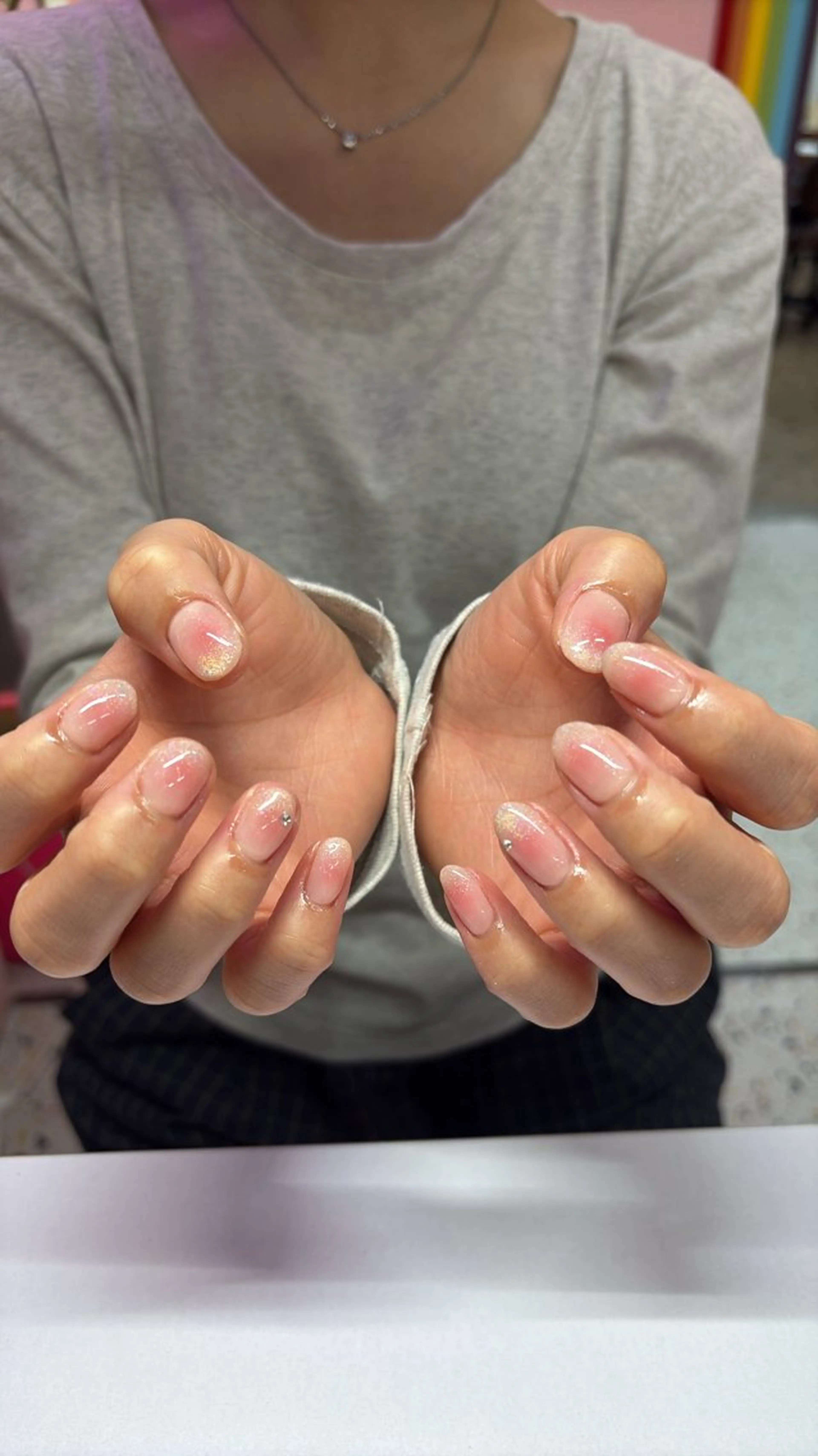 ネイル チークネイル 爪神所属・＊爪神＊ 珠裕‪ miyuのネイルデザイン