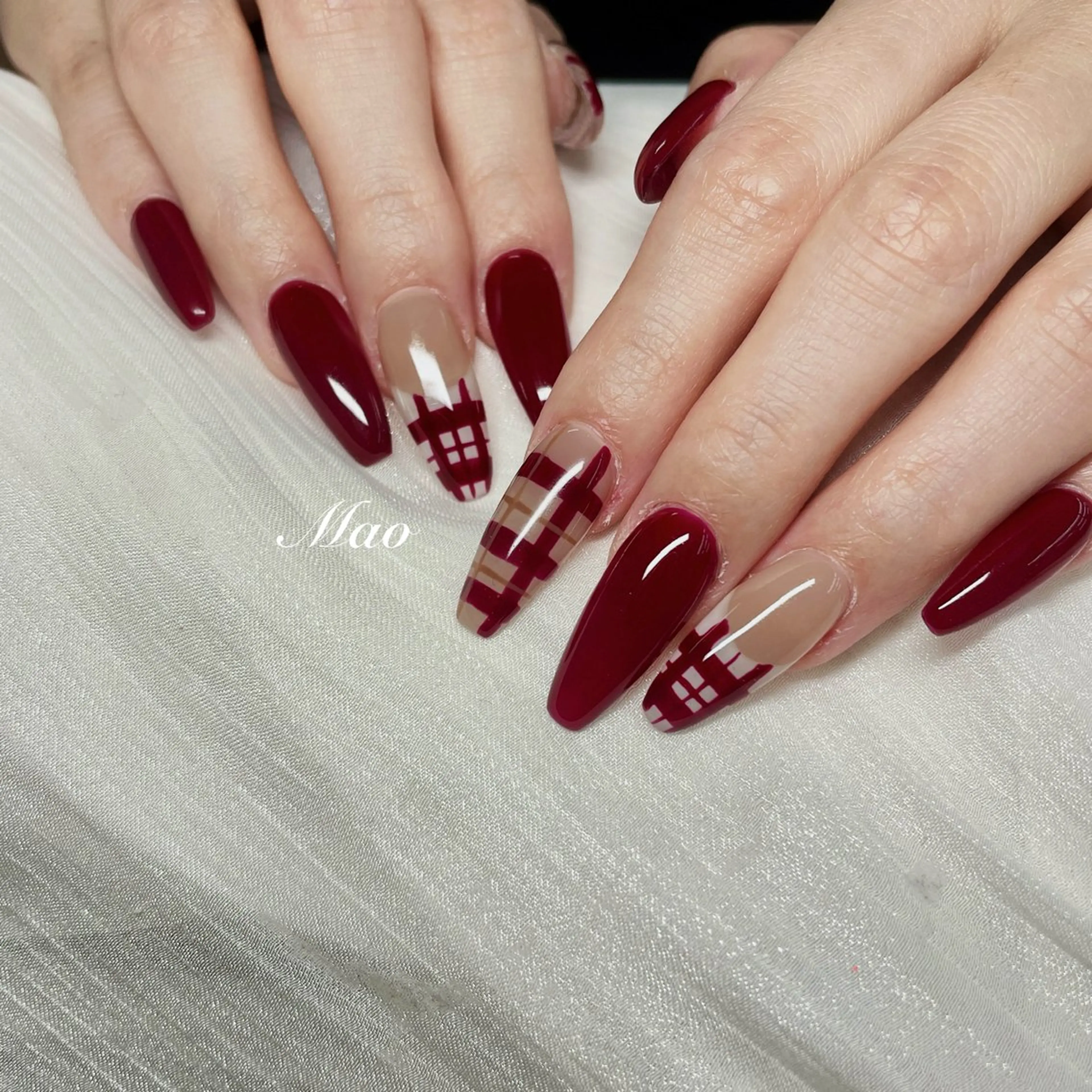 🉐チップ長さ出し　シンプル持ち込みデザイン　初回オフ無料の写真