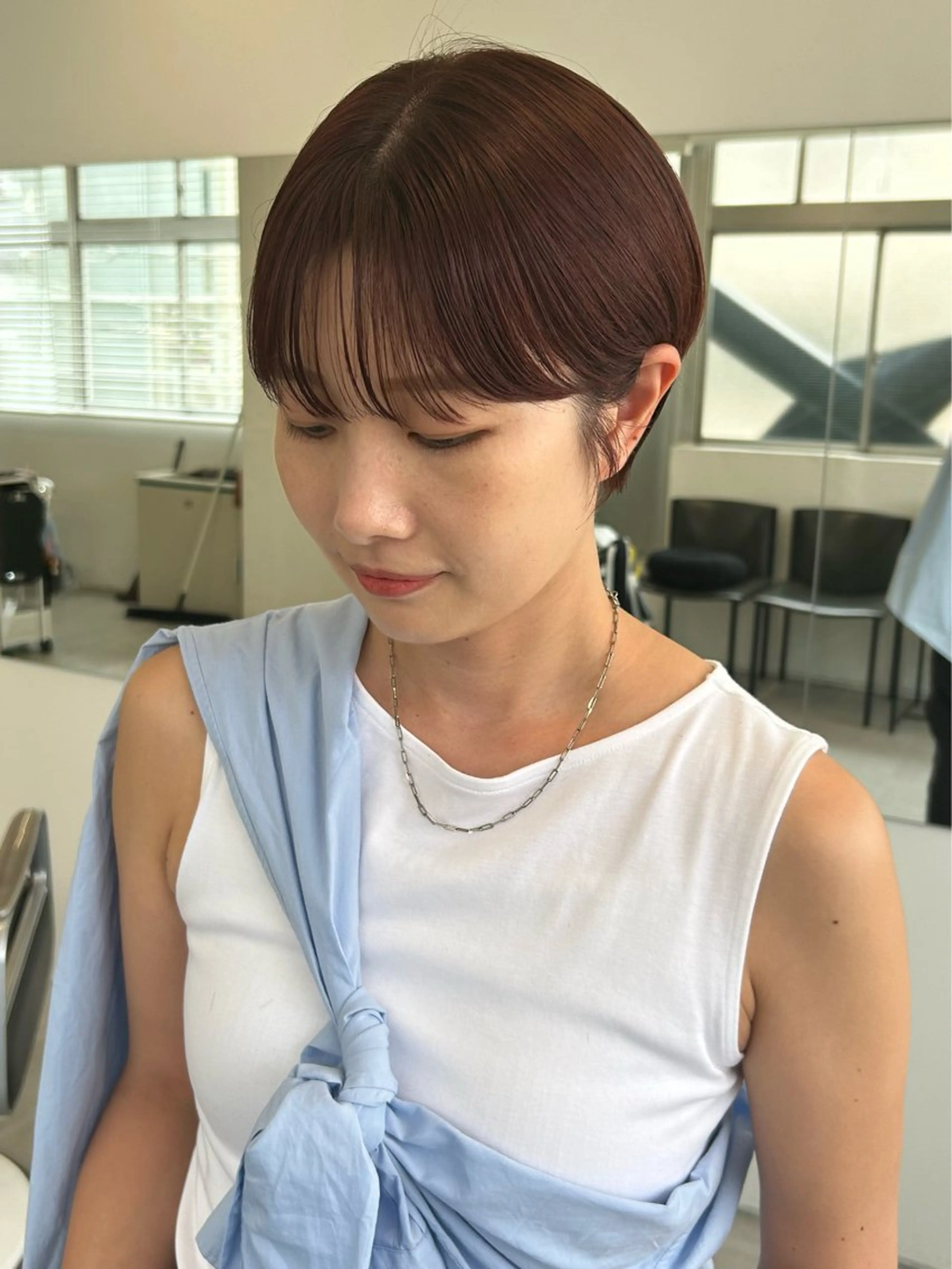 ショート カット SISTER MOHAWK所属・似合わせ小顔ショート 楢岡恵のヘアスタイル