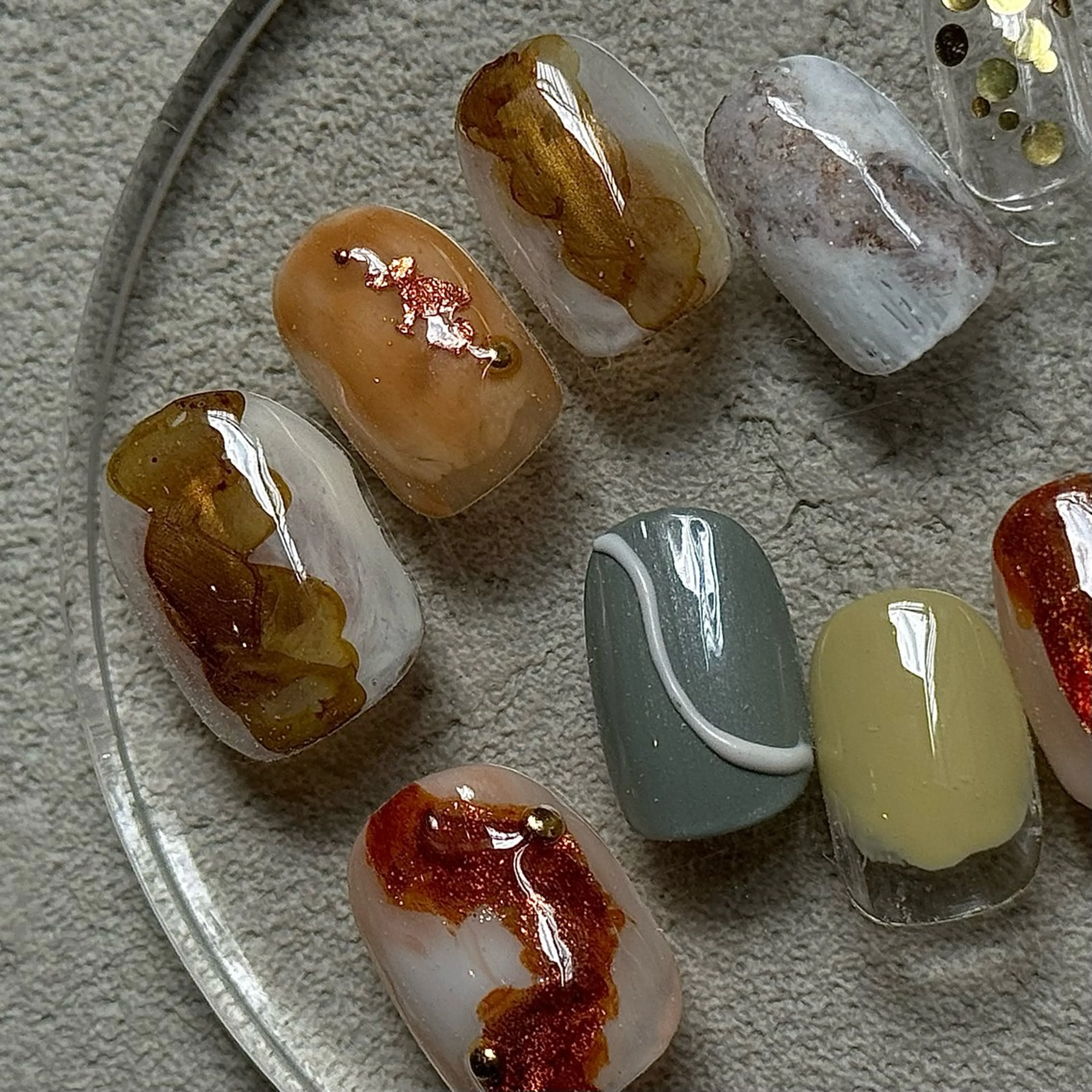 ネイル calla NAIL南森町店所属・calla/南森町/ パラジェルのネイルデザイン