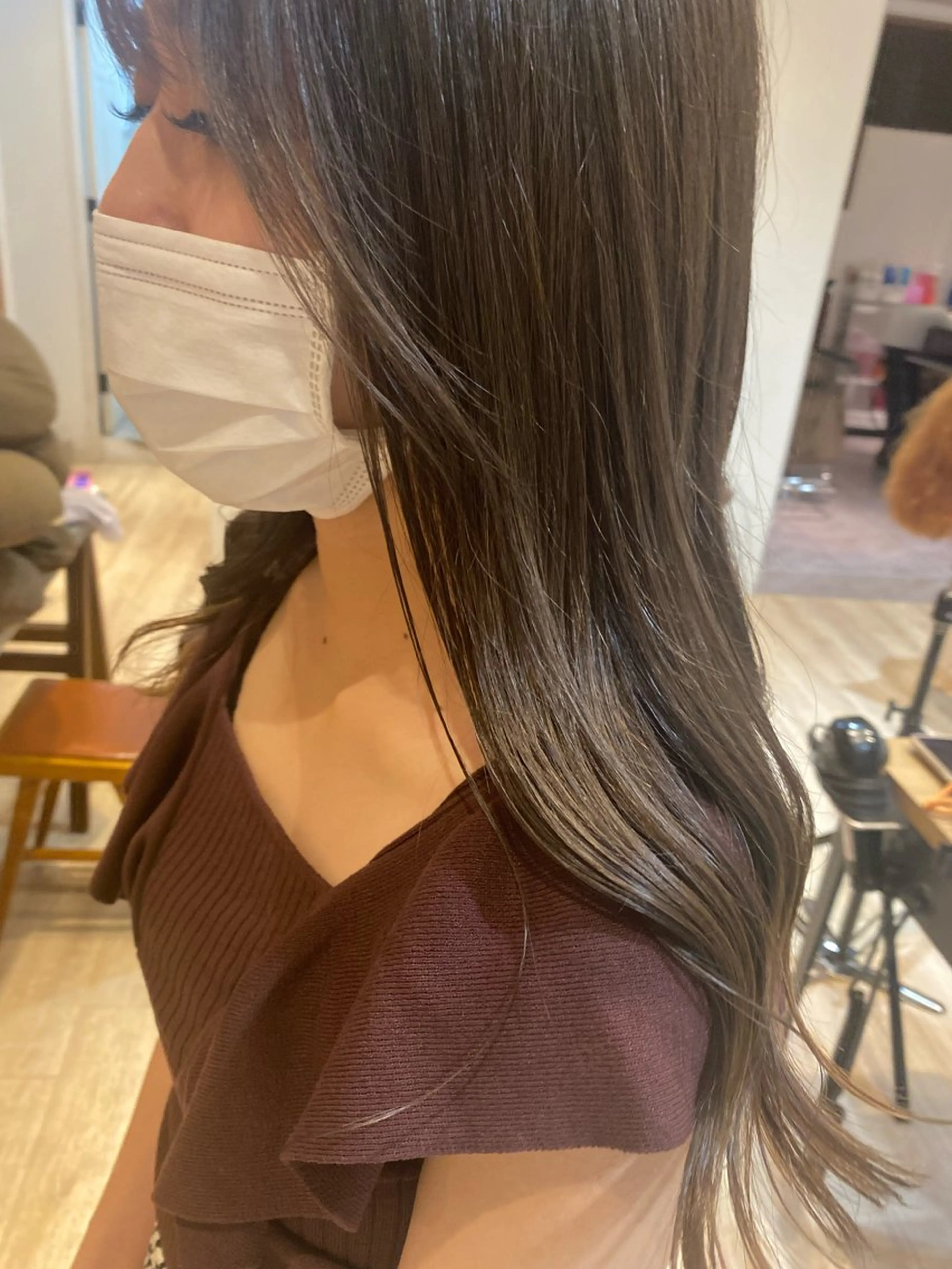 ロング カラー 🪞艶カラー/ボブ/ 矯正/高橋亜実🪞のヘアスタイル