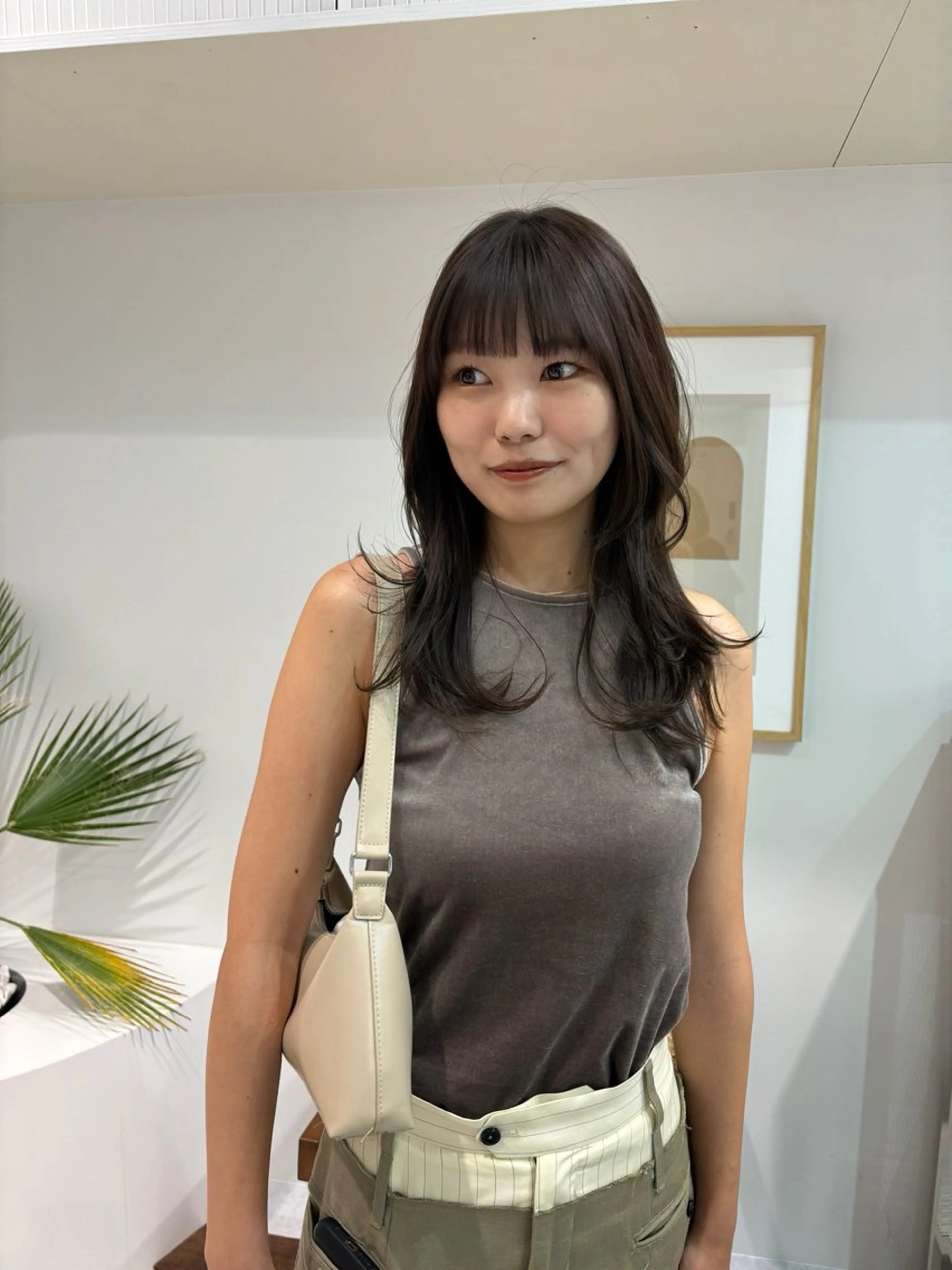 ロング カラー カット ヘアカラー トリートメント レイヤーカット🎀 kanaのヘアスタイル