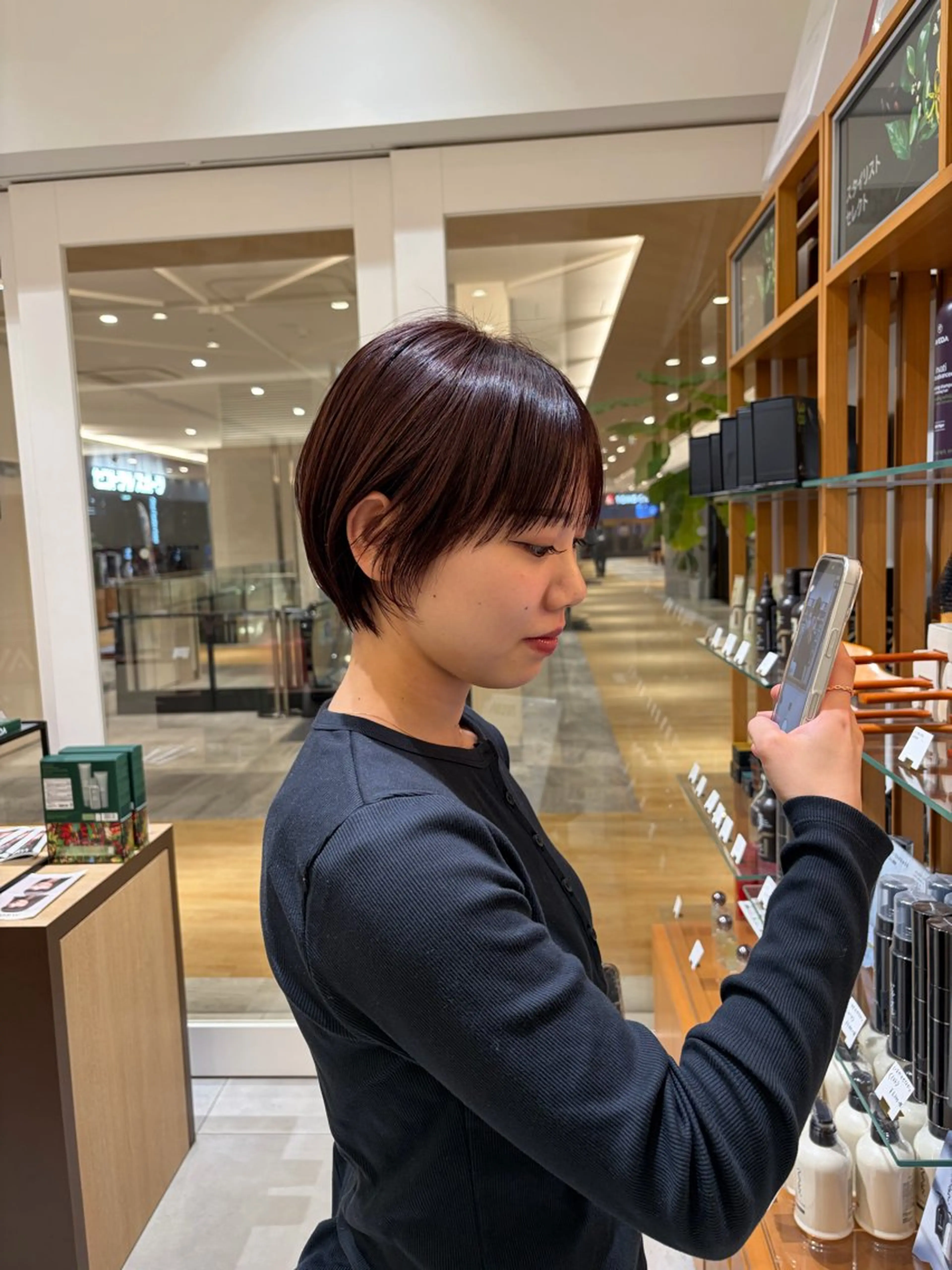 ショート ショートヘア ATENA AVEDA所属・sayaka / ショートカットのヘアスタイル