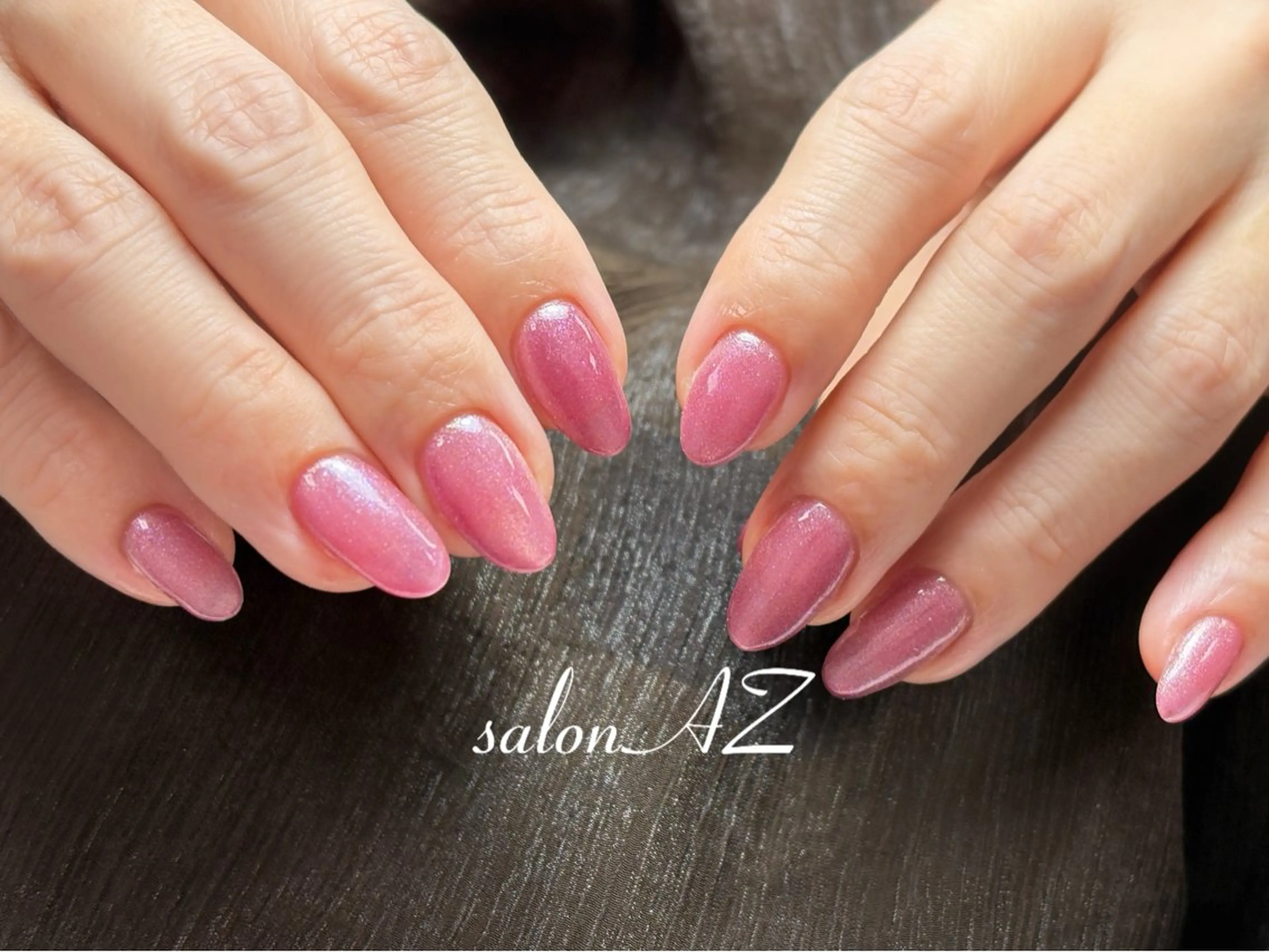 ネイル 長さ出し フットネイル フレンチネイル マグネットネイル ニュアンスネイル ハンドネイル salon AZのネイルデザイン