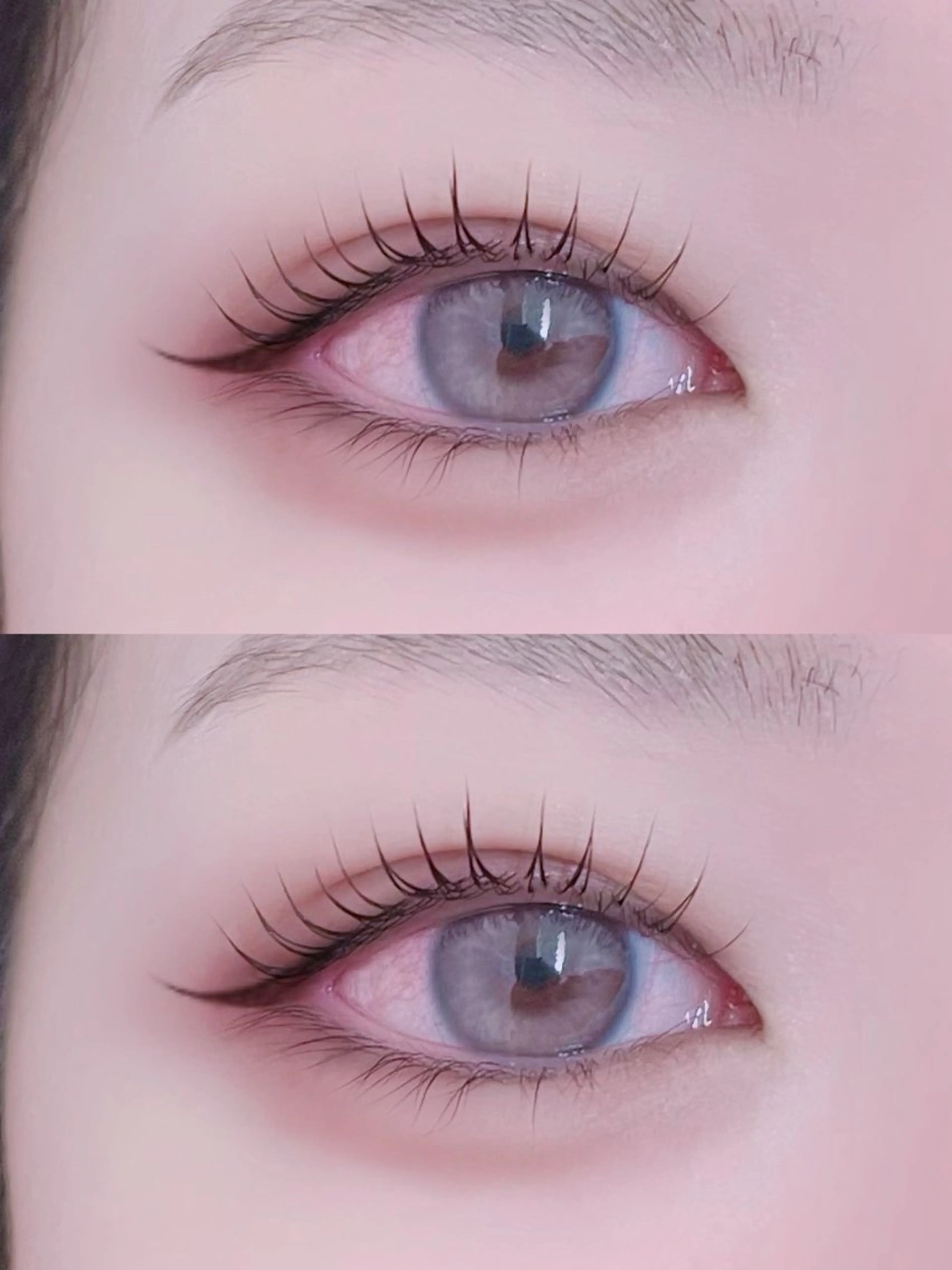 マツエク・マツパ 束感まつ毛 一重×まつ毛パーマ マツパ Babe 天神店のマツエク・マツパデザイン