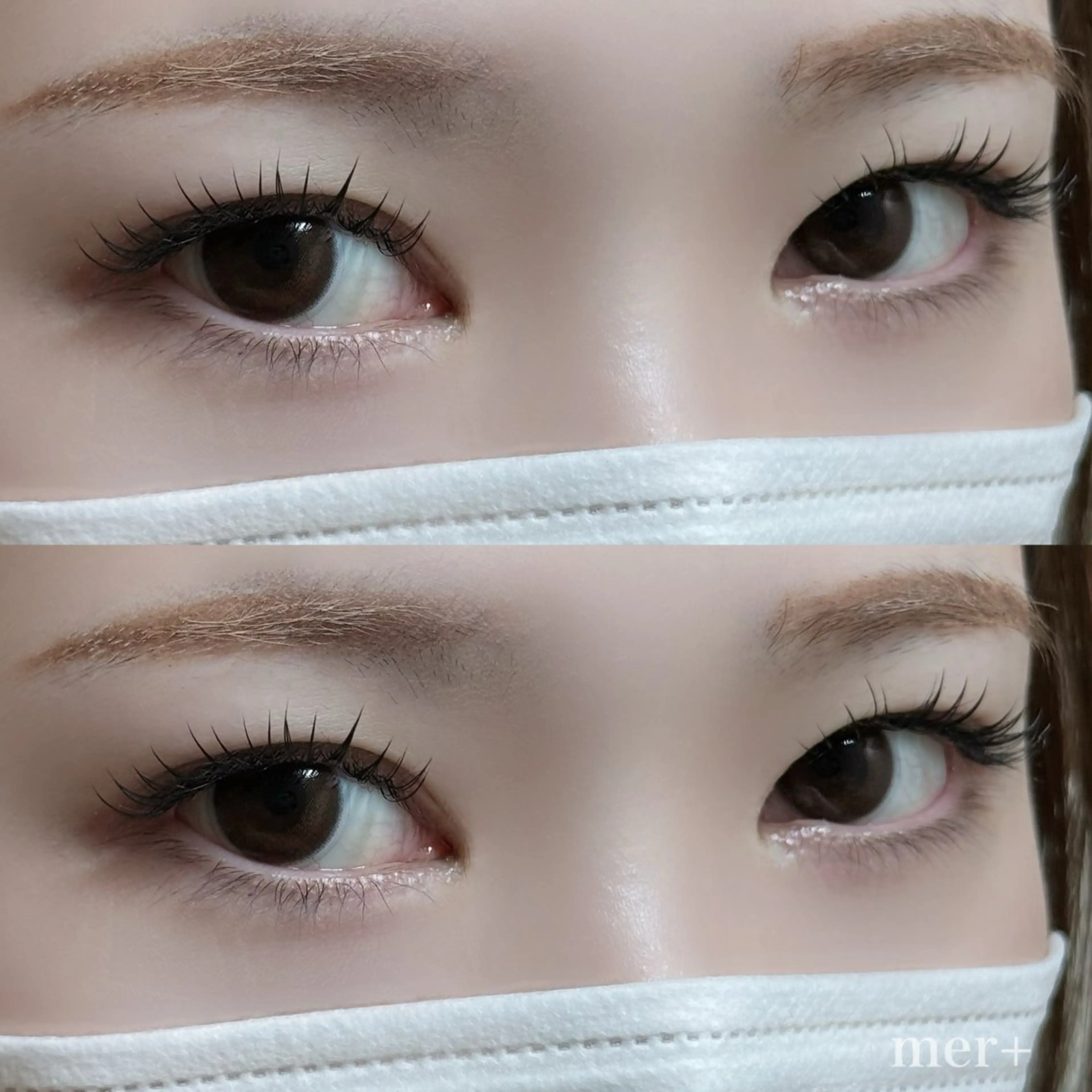 マツエク・マツパ 束感まつ毛 mer【メル】 カナヅカのマツエク・マツパデザイン