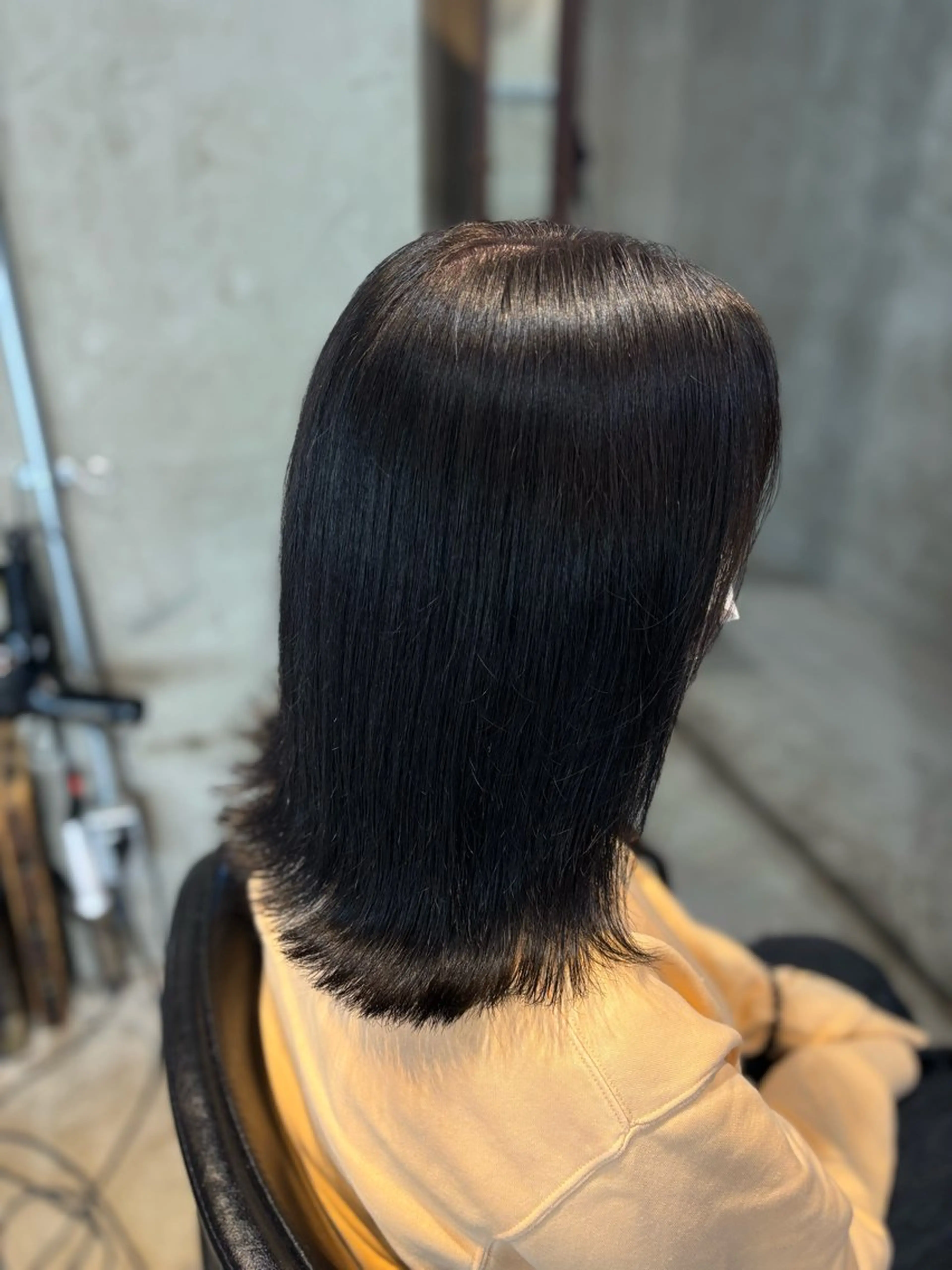 ミディアム ヘアカラー トリートメント 🌺柔らか透明感 カラー🌊MAMIのヘアスタイル