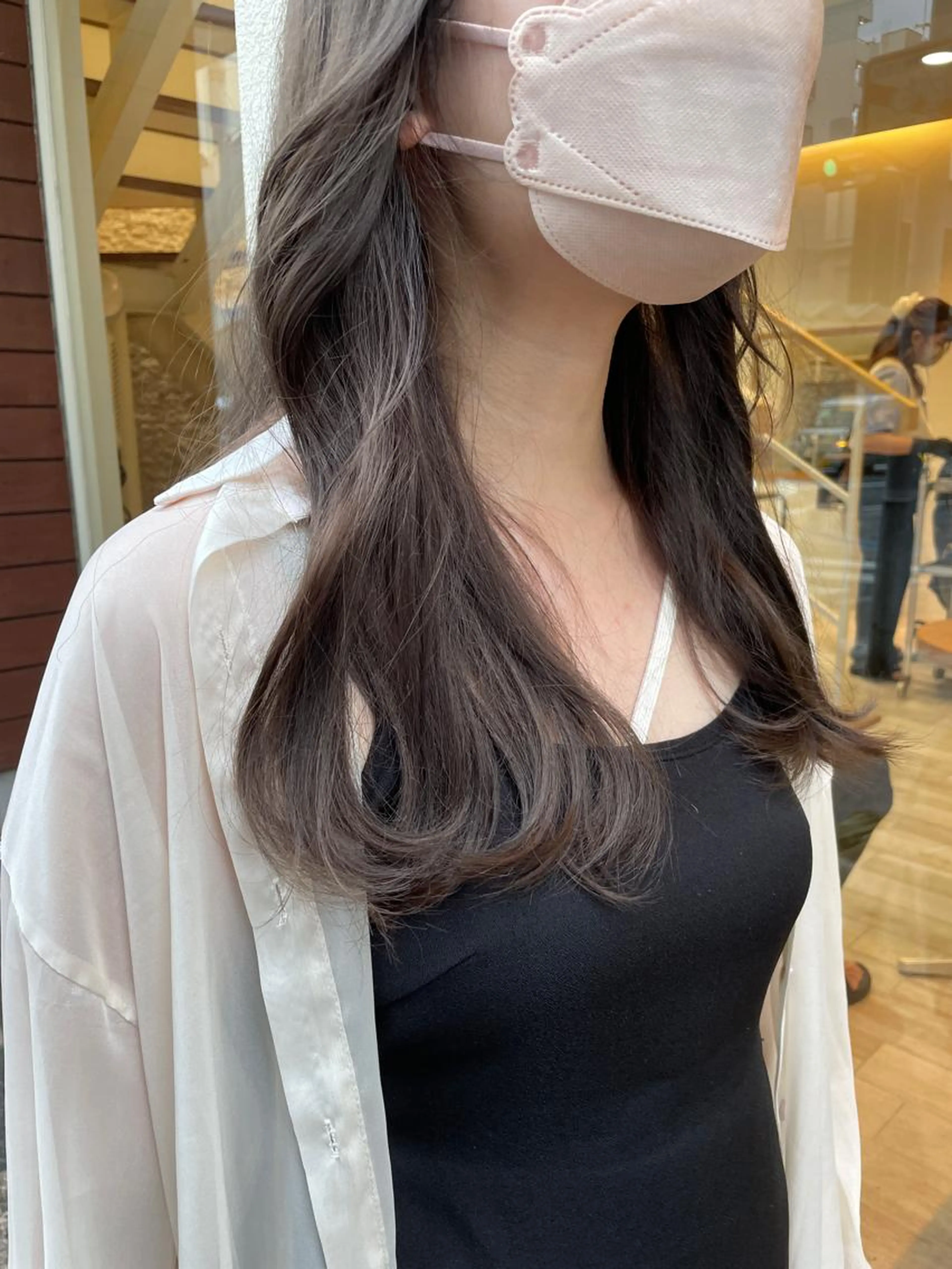 ｟髪質改善カラー｠カラー+酸熱トリートメント🪄の写真