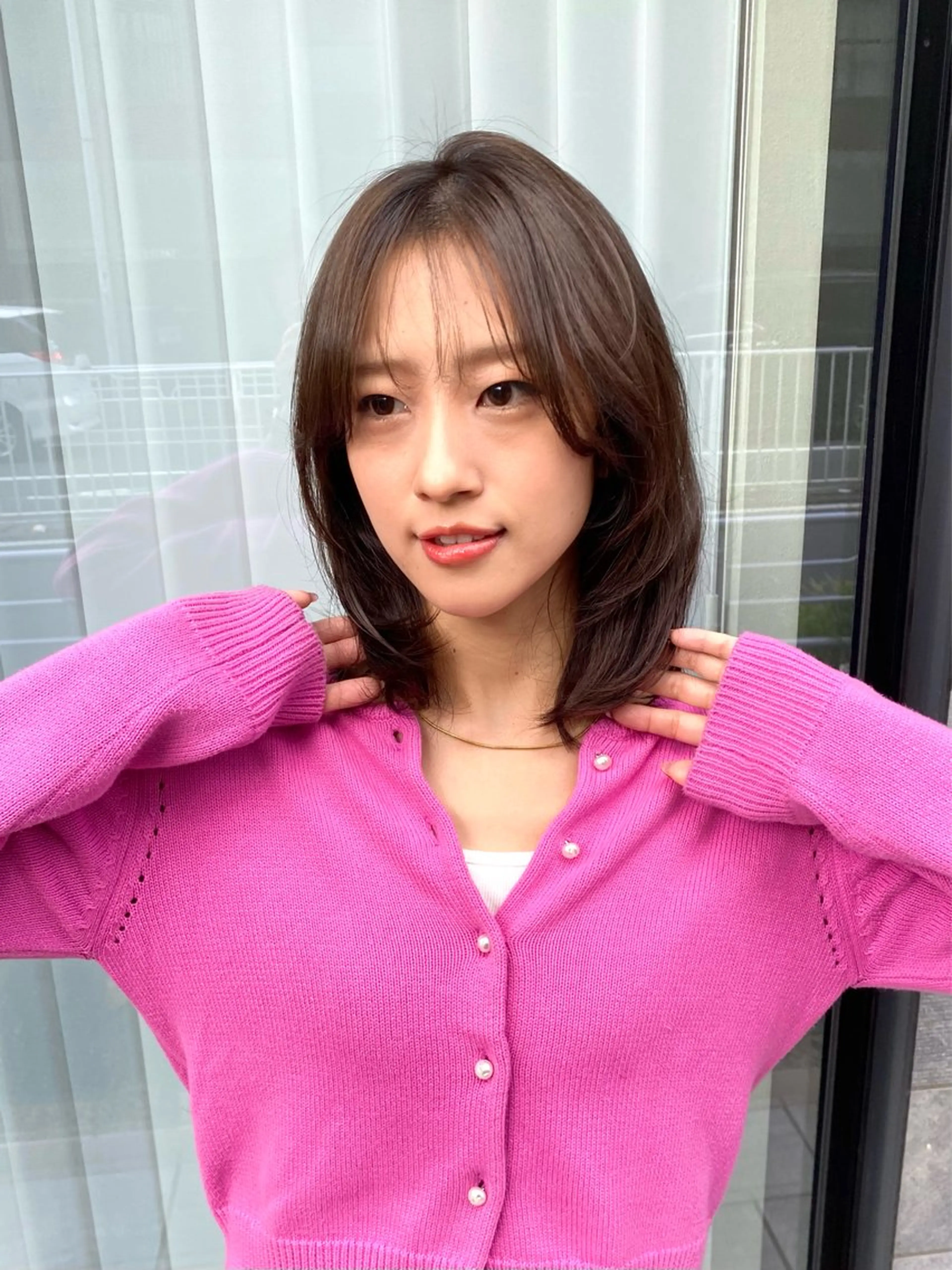 ショート カラー カット ヘアカラー トリートメント 髪質改善水素TR× レイヤーカット/熊澤のヘアスタイル