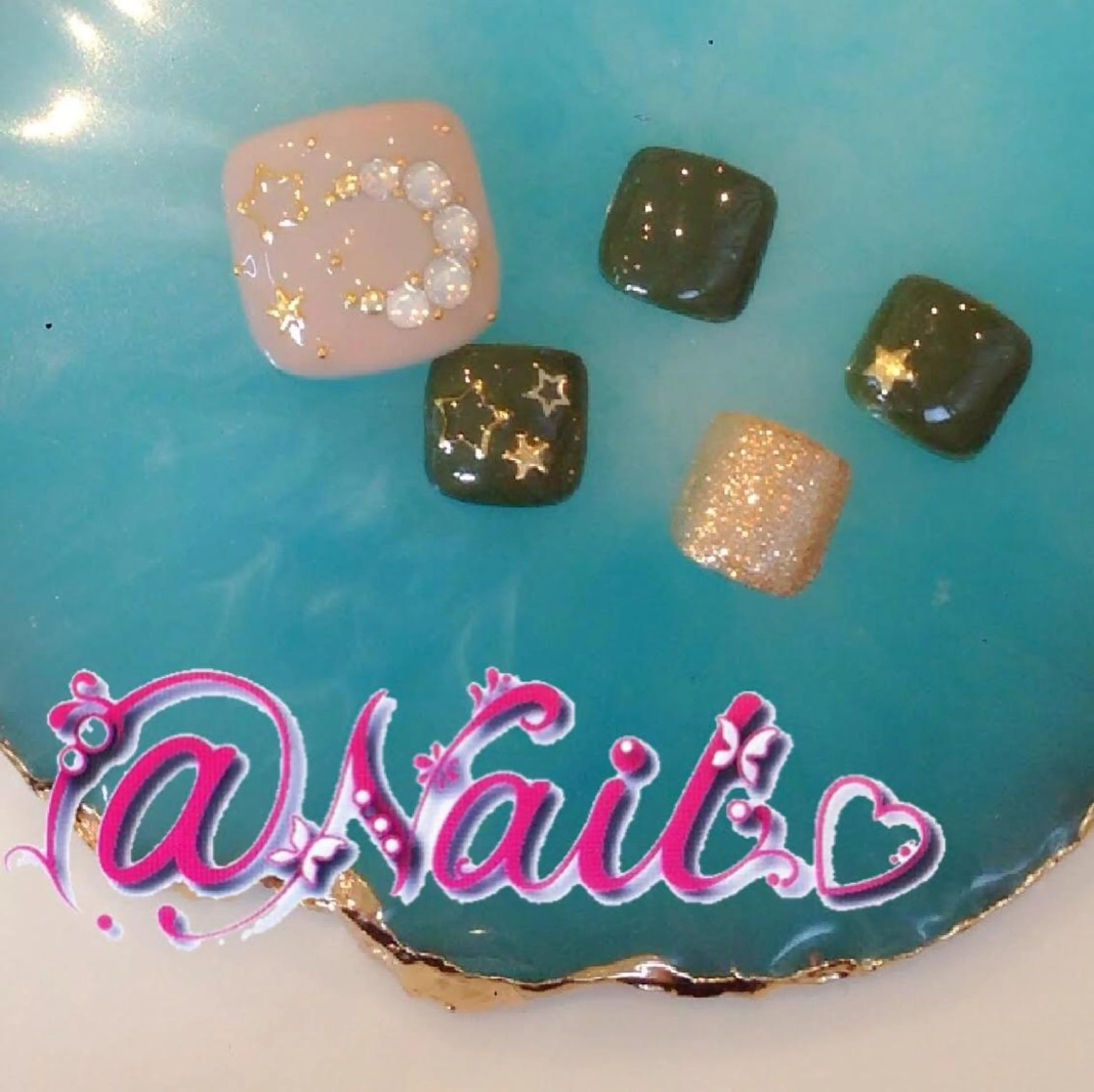 ネイル ネイルチップ 小尾 栞のネイルデザイン