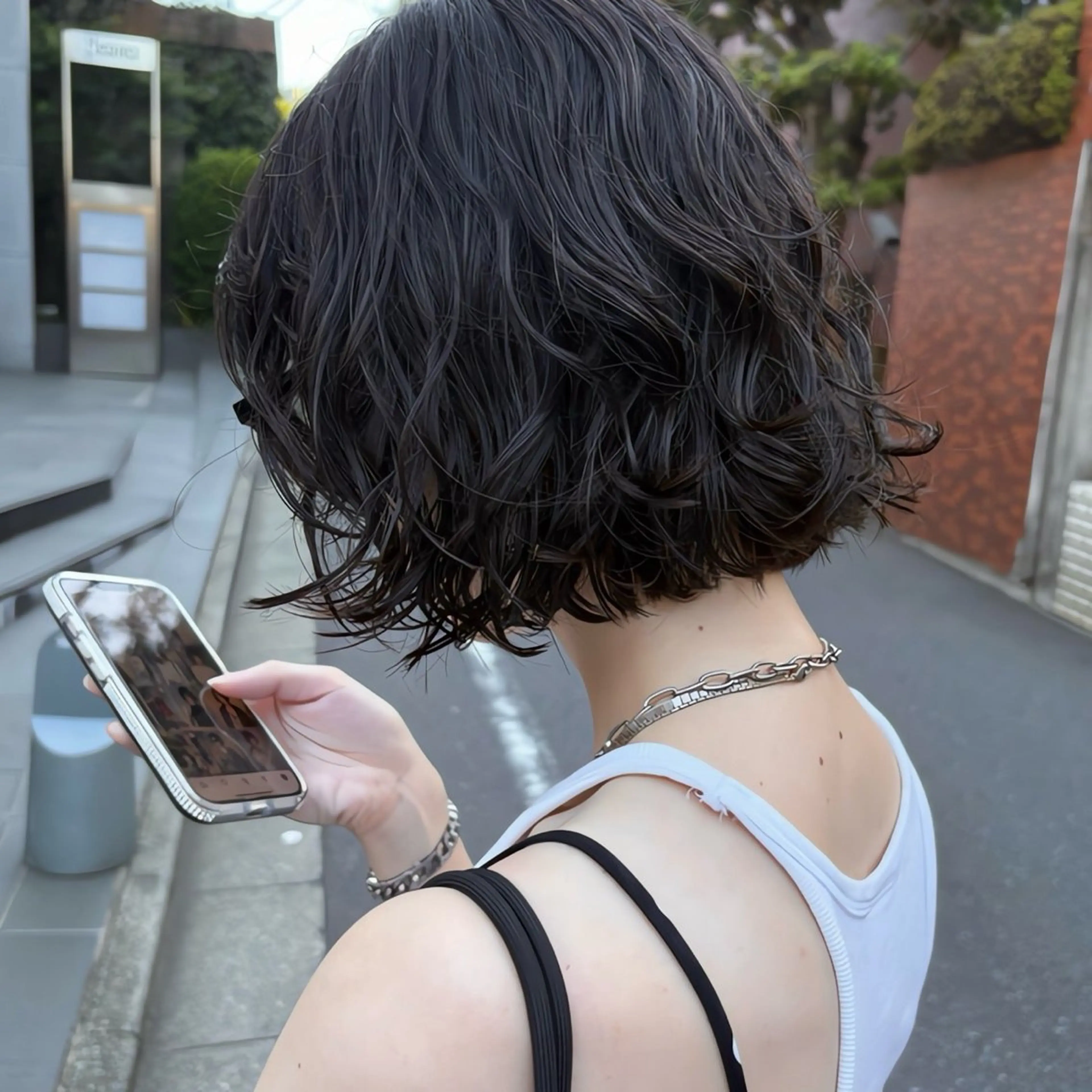 ショート パーマ ボブ FBeauty 青山店所属・パーマ特化美容師 表参道のヘアスタイル