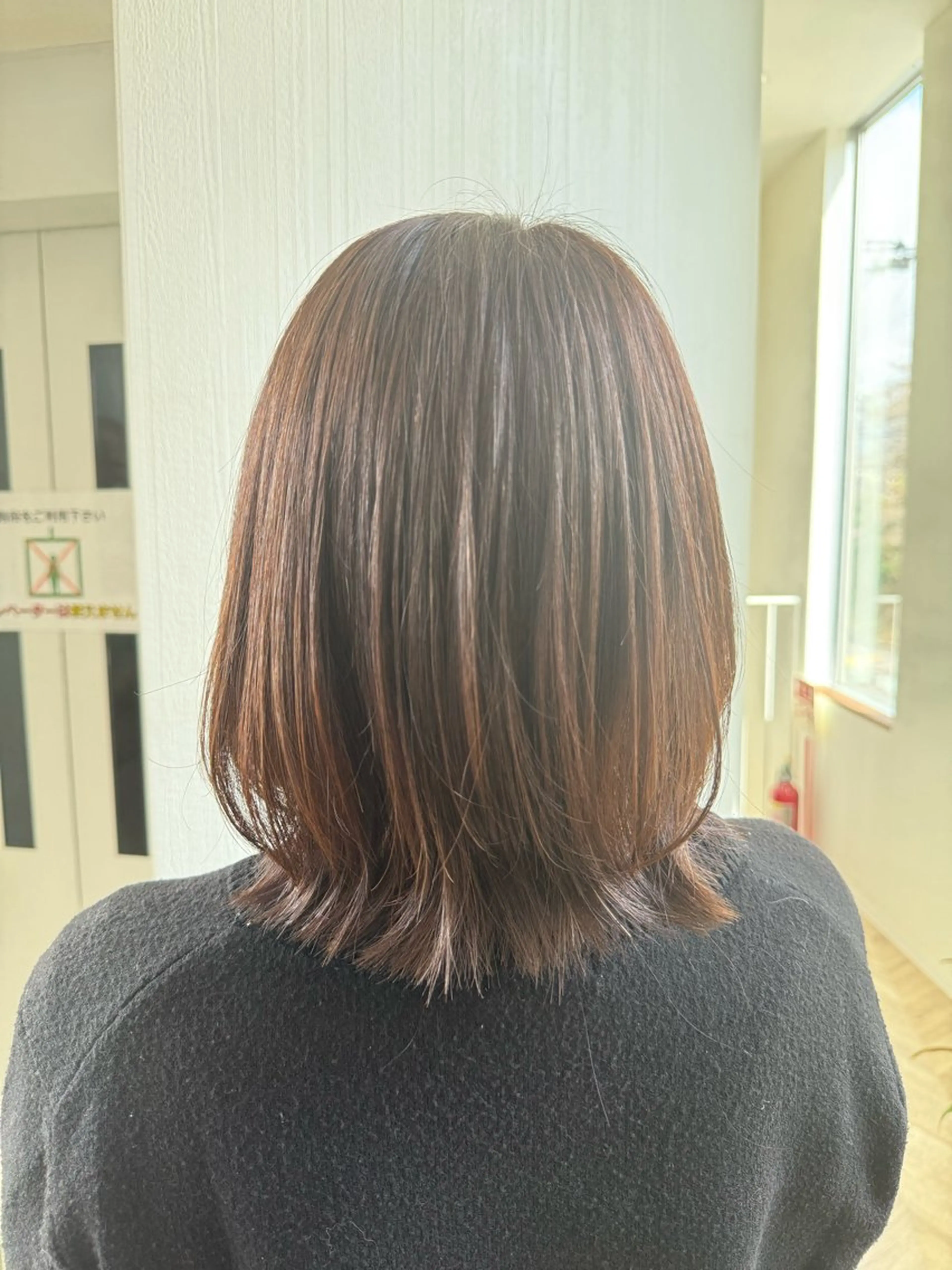ミディアム disco hair AVEDA所属・中島 姫翠のヘアスタイル