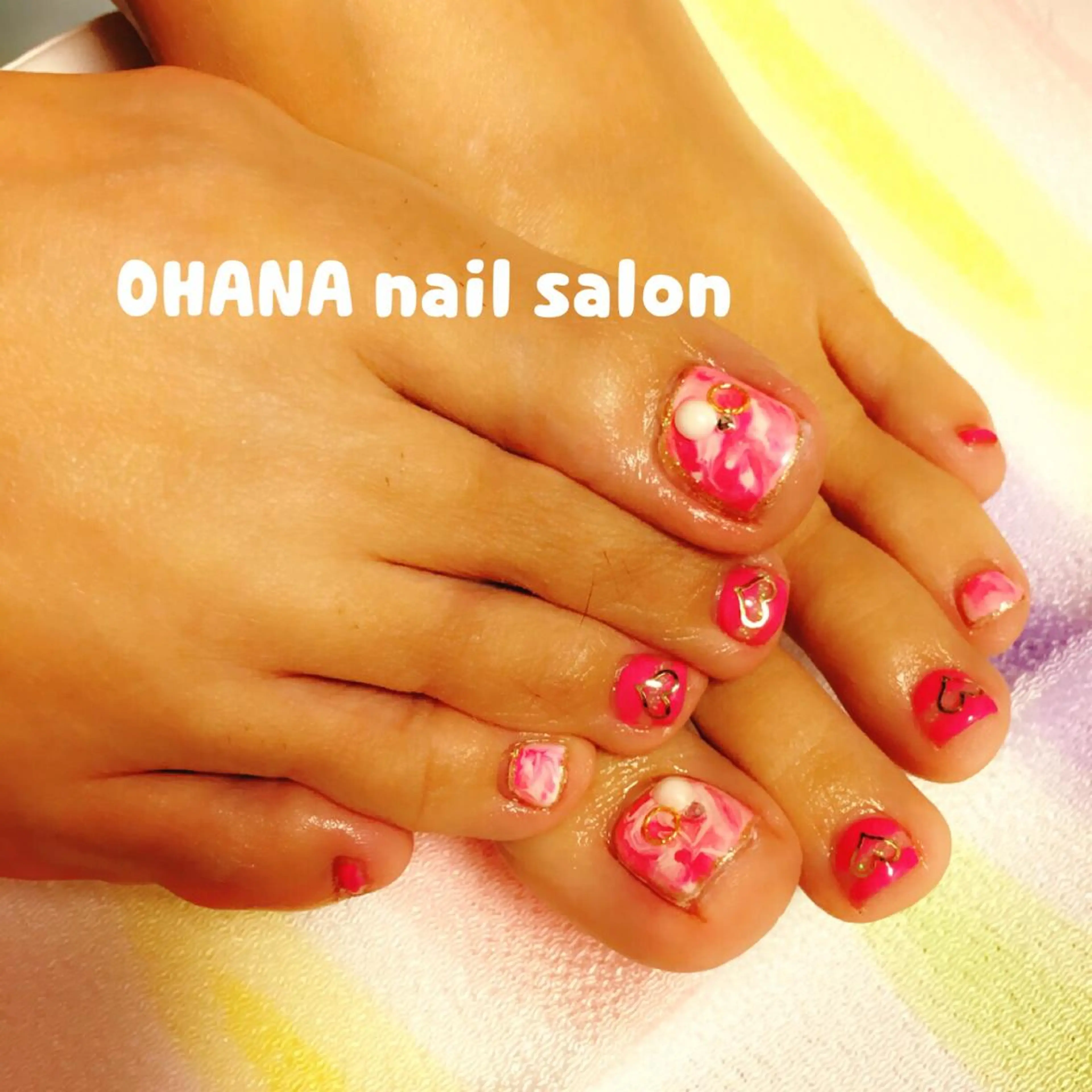 ネイル ピンク 那覇🏝️台湾人 ネイリストSHIUのネイルデザイン