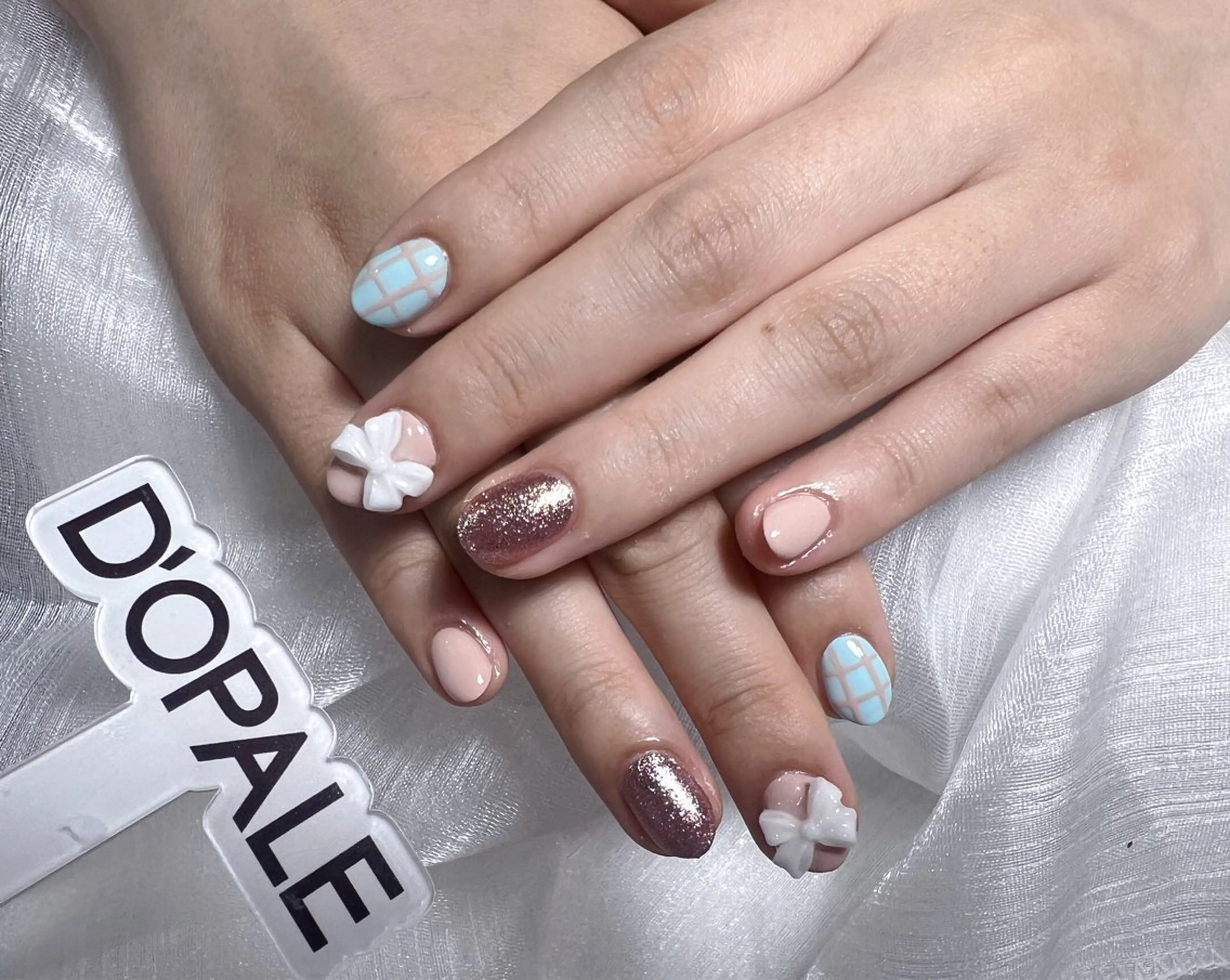 ネイル ハンドネイル D‘OPALEサロン所属・長さ出し専門店 上野kkのネイルデザイン