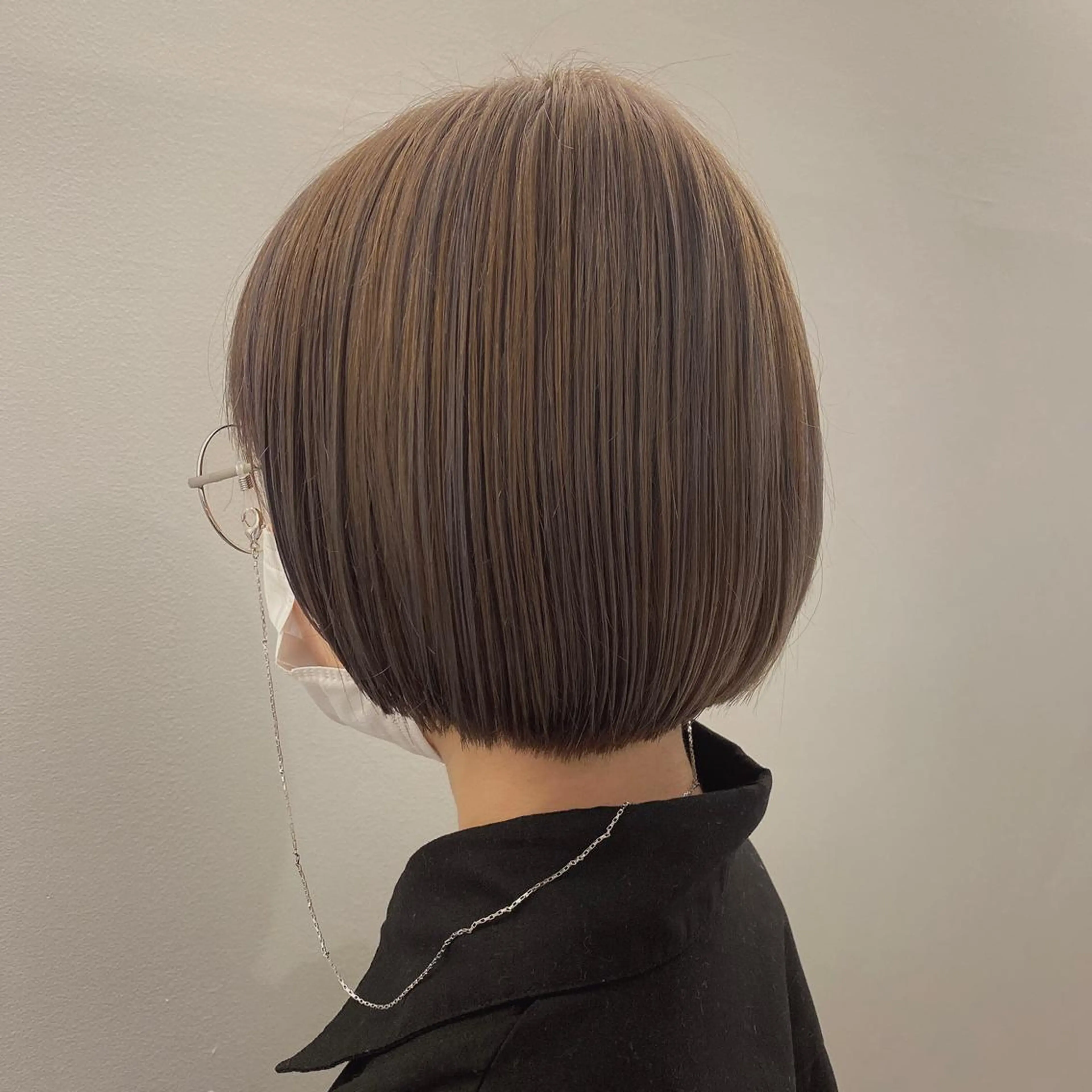 ショート 顔周りデザイン/ ママ美容師/濱ほのかのヘアスタイル