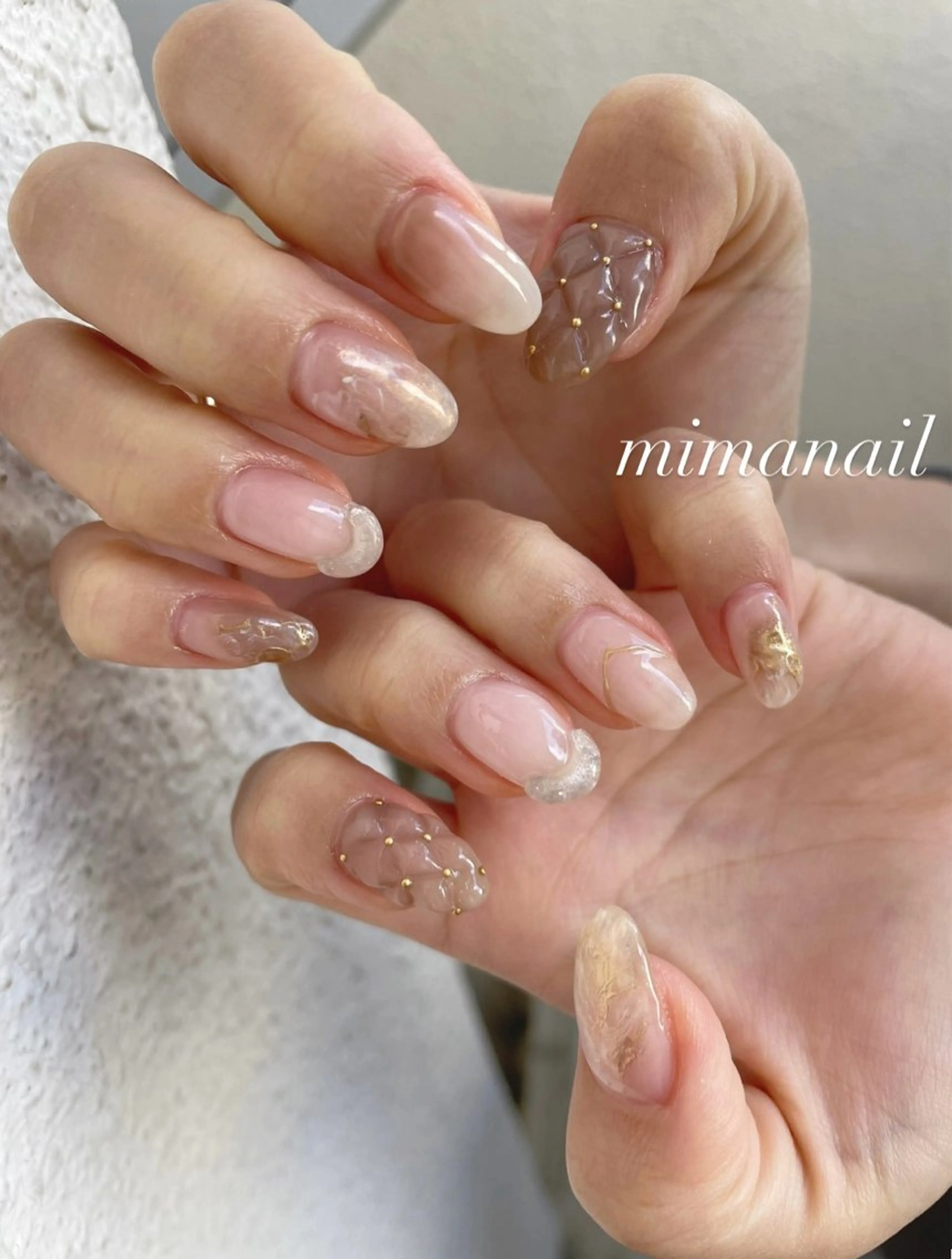 ネイル ハンドネイル mima nailのネイルデザイン