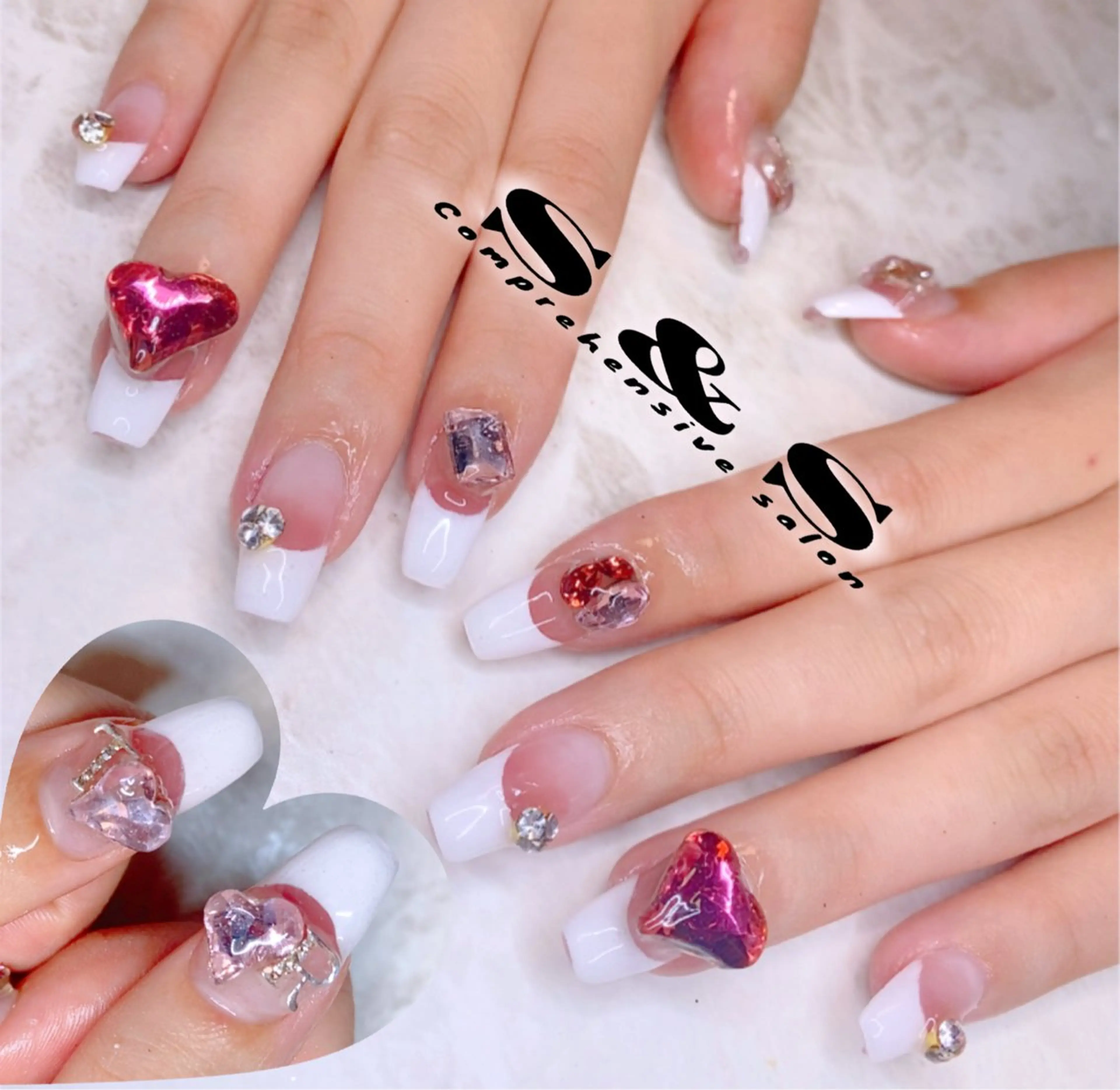 ネイル 長さ出し メンズネイル 持ち込み スカルプネイル S&S 村田小百合のネイルデザイン