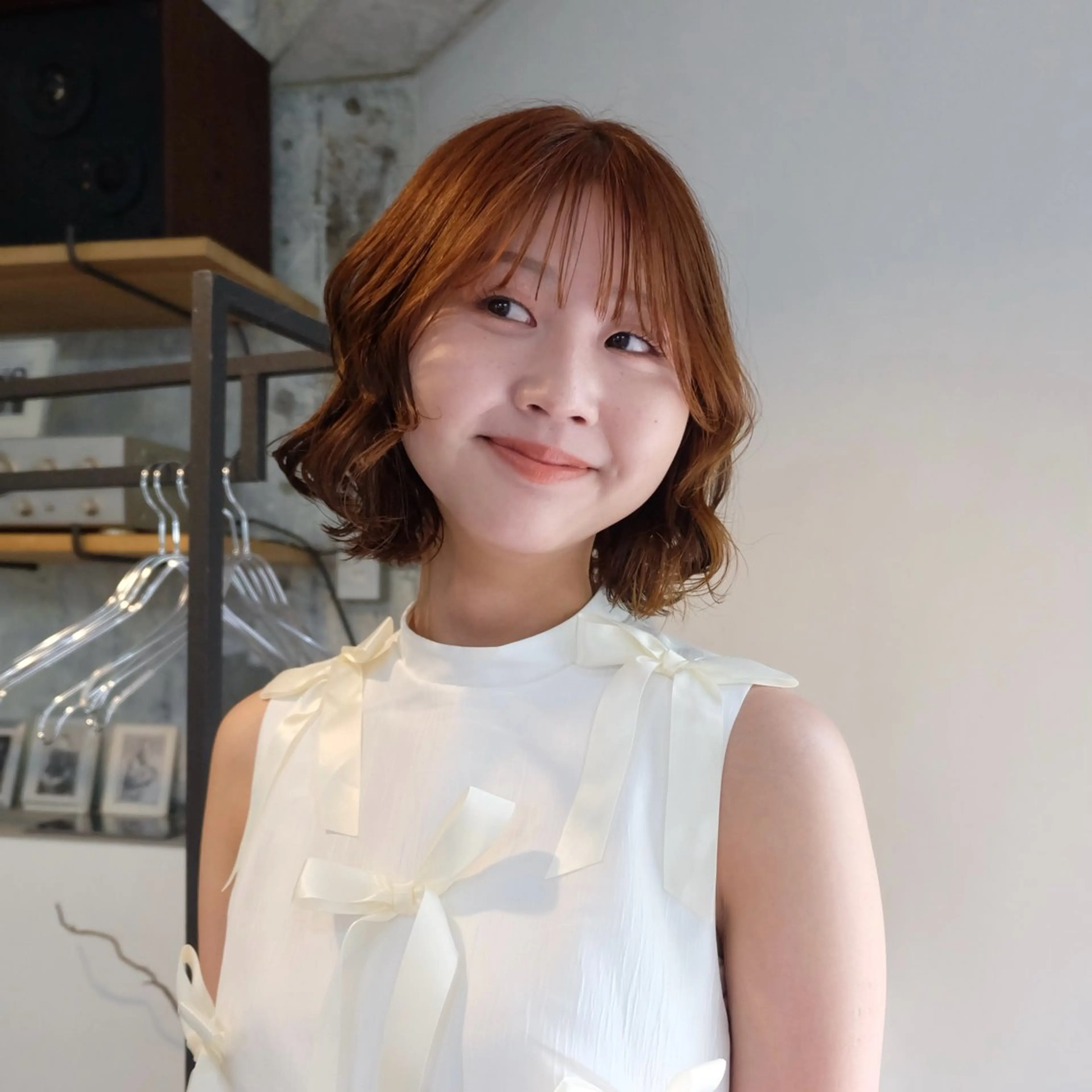 カラー ブリーチ ダブルカラー ブリーチなしカラー SESSION所属・佐藤 しずくのヘアスタイル